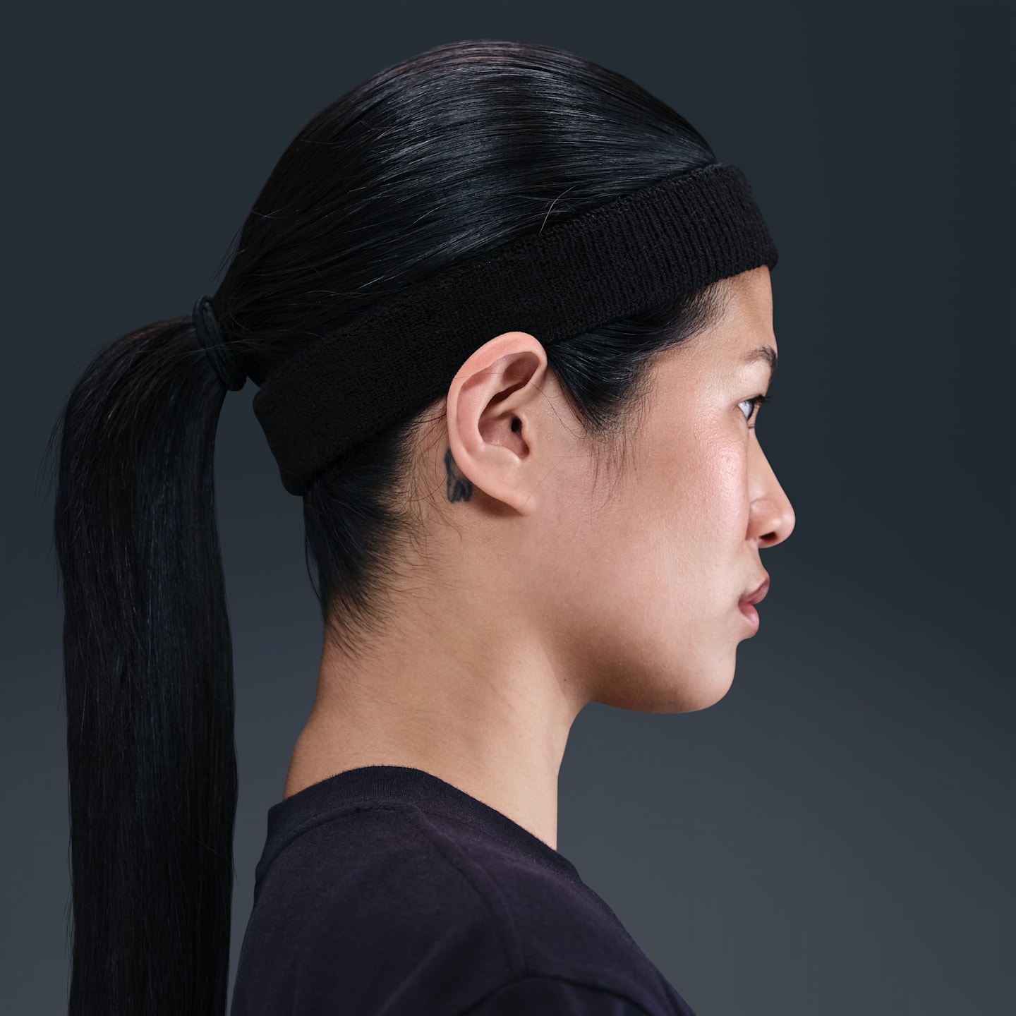 Мужские аксессуары для волос Nike Swoosh Classic Headband — фото 2
