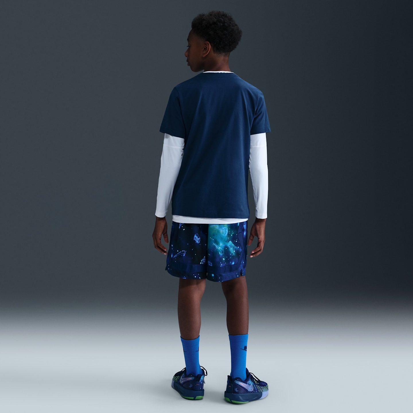 Детские шорты Nike x LEGO® Collection Big Kids' Dri-FIT Crossover Shorts — фото 6