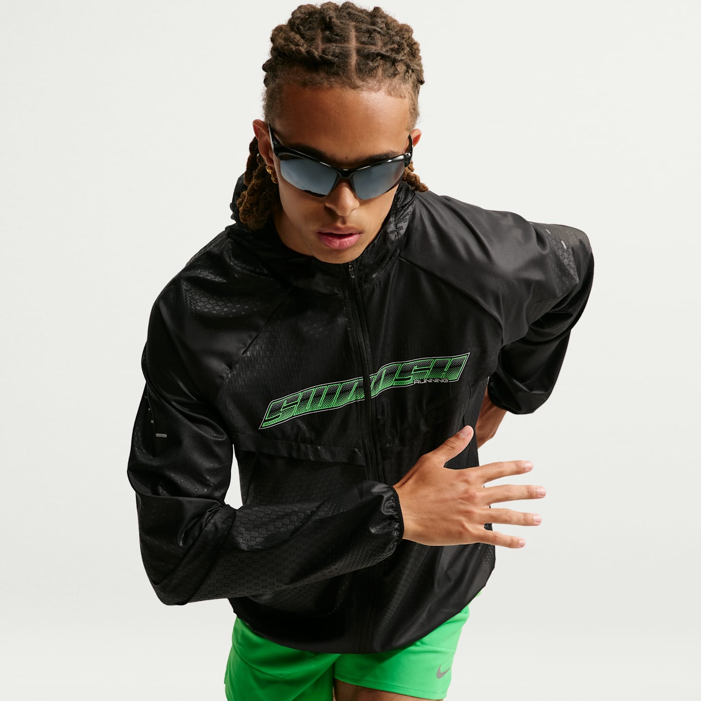 Мужские куртки Nike Stride Men's Dri-FIT Running Jacket — фото 3