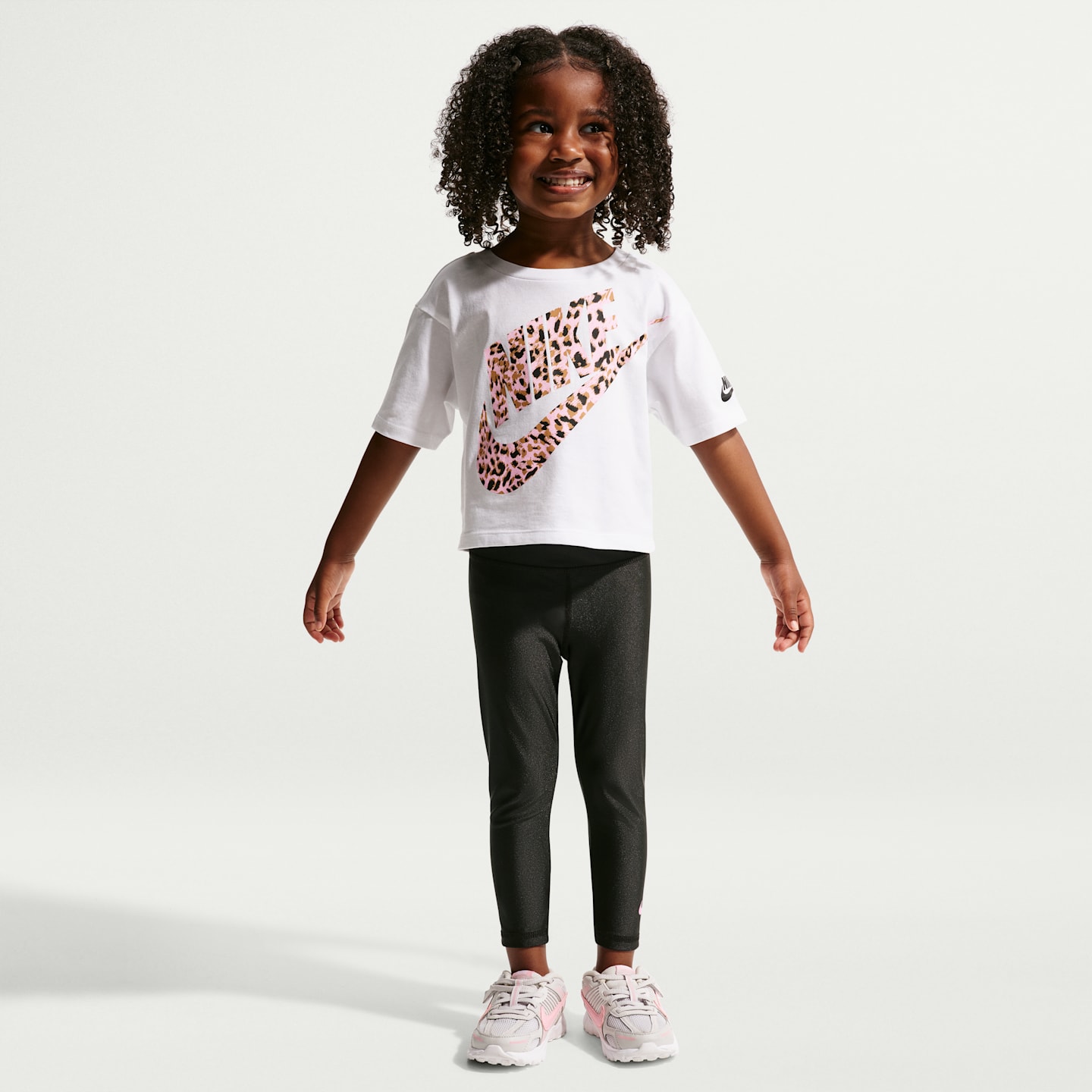 Детские леггинсы Nike Toddler Sport Shine Leggings — фото 1
