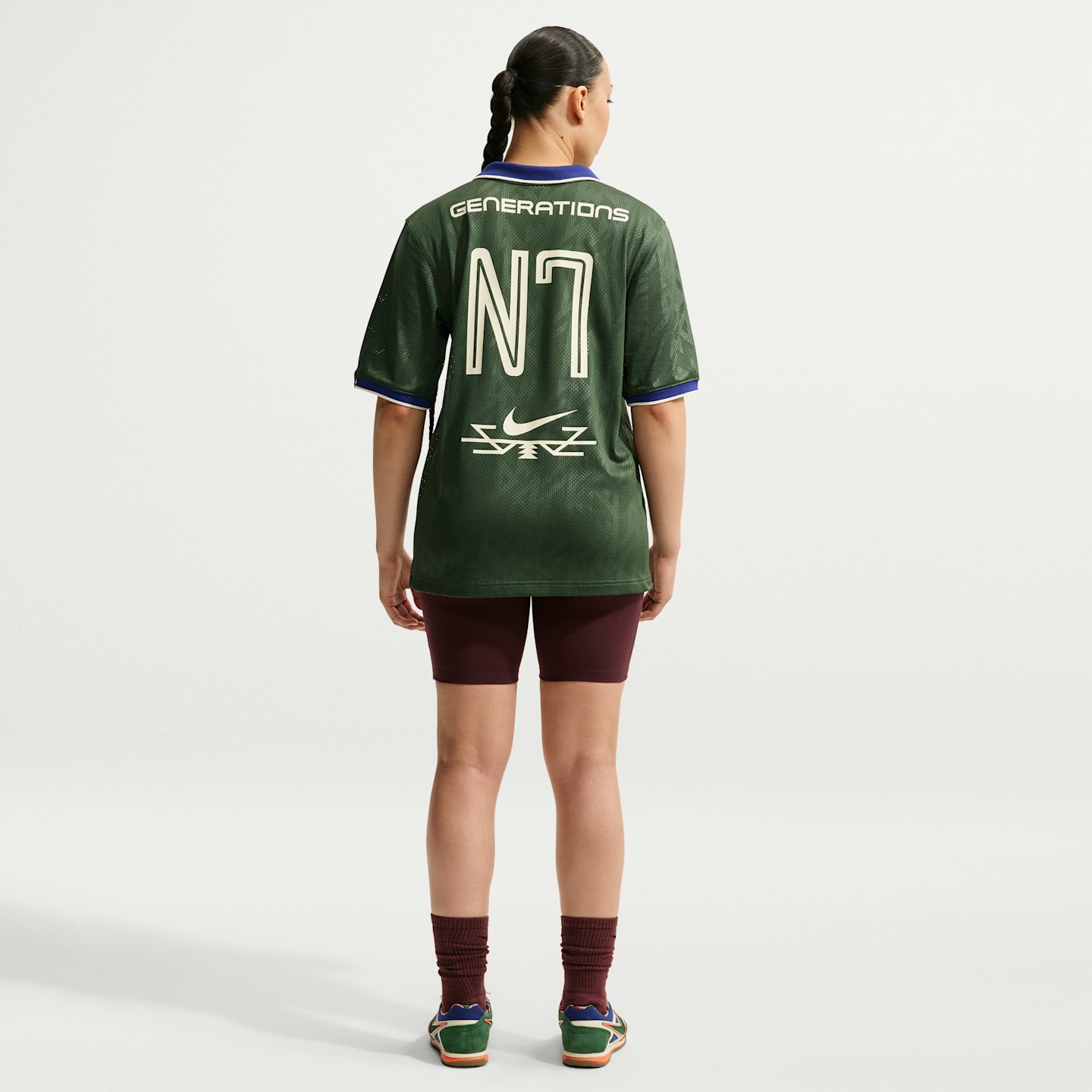 Женские шорты Nike One N7 Women's High-Waisted 8" Biker Shorts — фото 5