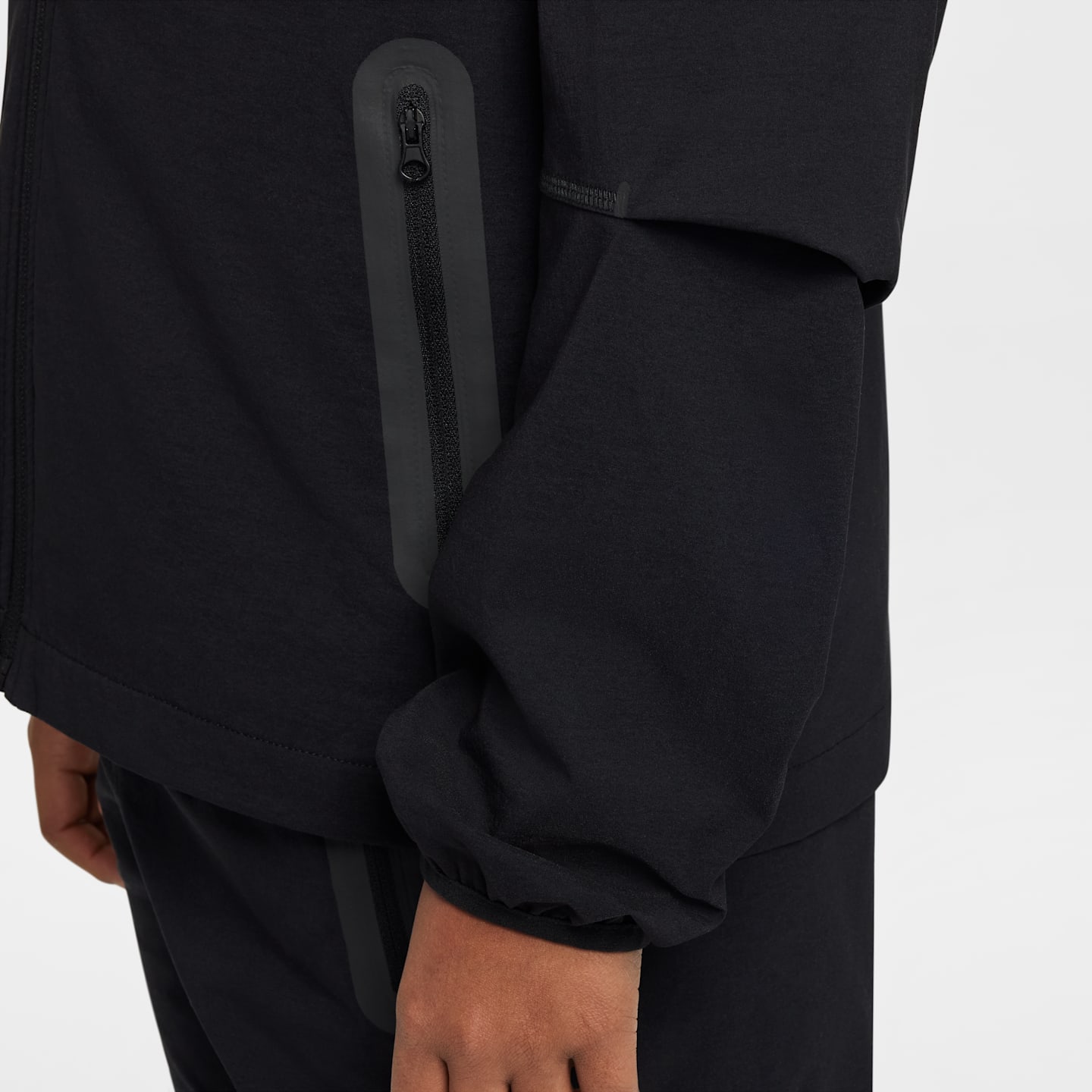 Детские куртки Nike Tech Big Kids' (Boys') Woven Jacket — фото 6