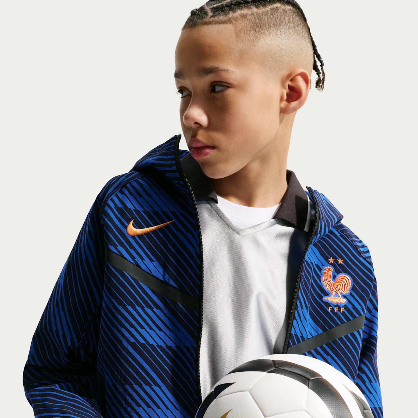 Детские куртки Nike FFF Tech Big Kids' (Boys') Nike Soccer Full-Zip Jacket — фото 3