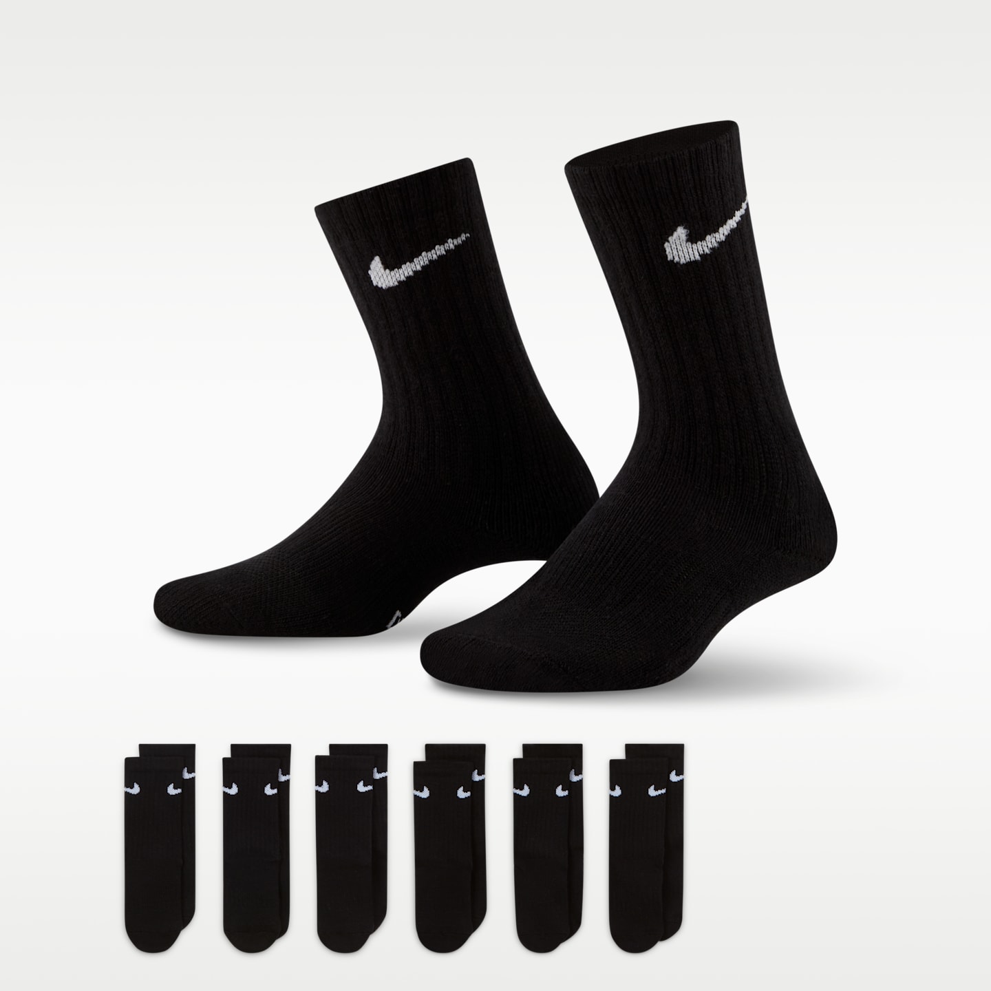 Носки Performance Basics Dri-FIT для детей, средней высоты — Nike — фото 1