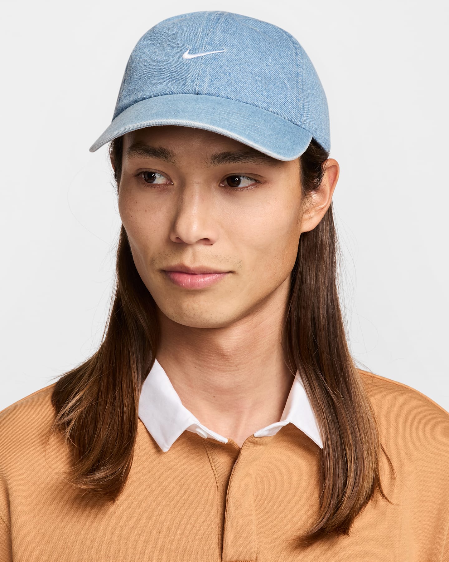 Мужские кепки Nike Club Unstructured Denim — фото 7
