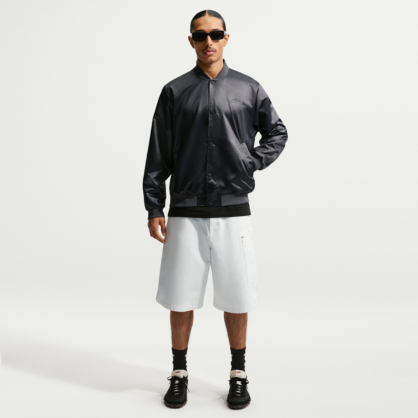 Мужские куртки Nike Sportswear Club Men's Varsity Jacket — фото 4