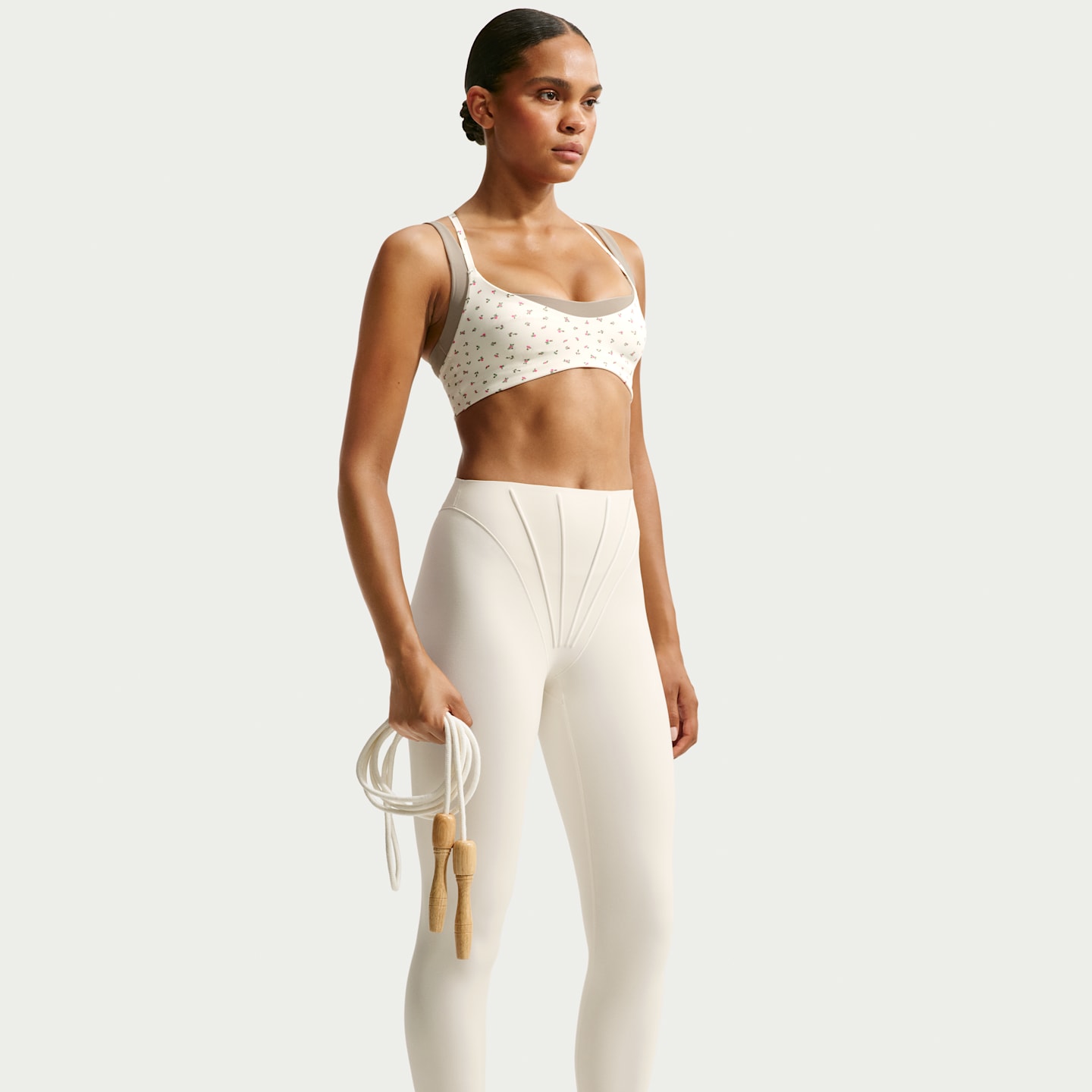 Женские леггинсы Nike NikeSKIMS Matte Women's High-Waisted Corset 26" Leggings — фото 4