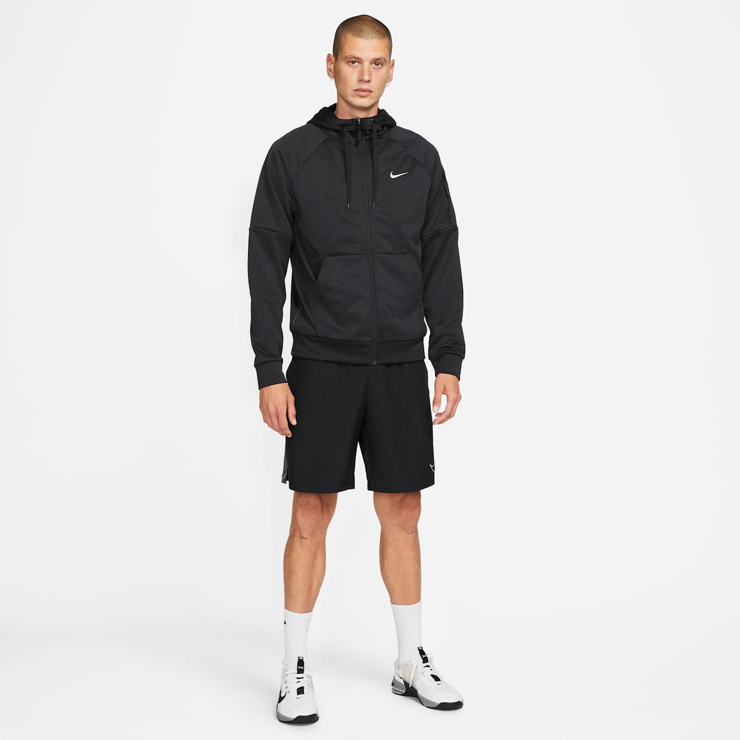 Мужские кроссовки Nike Therma Men's Therma-FIT Full-Zip Fitness Top — фото 5