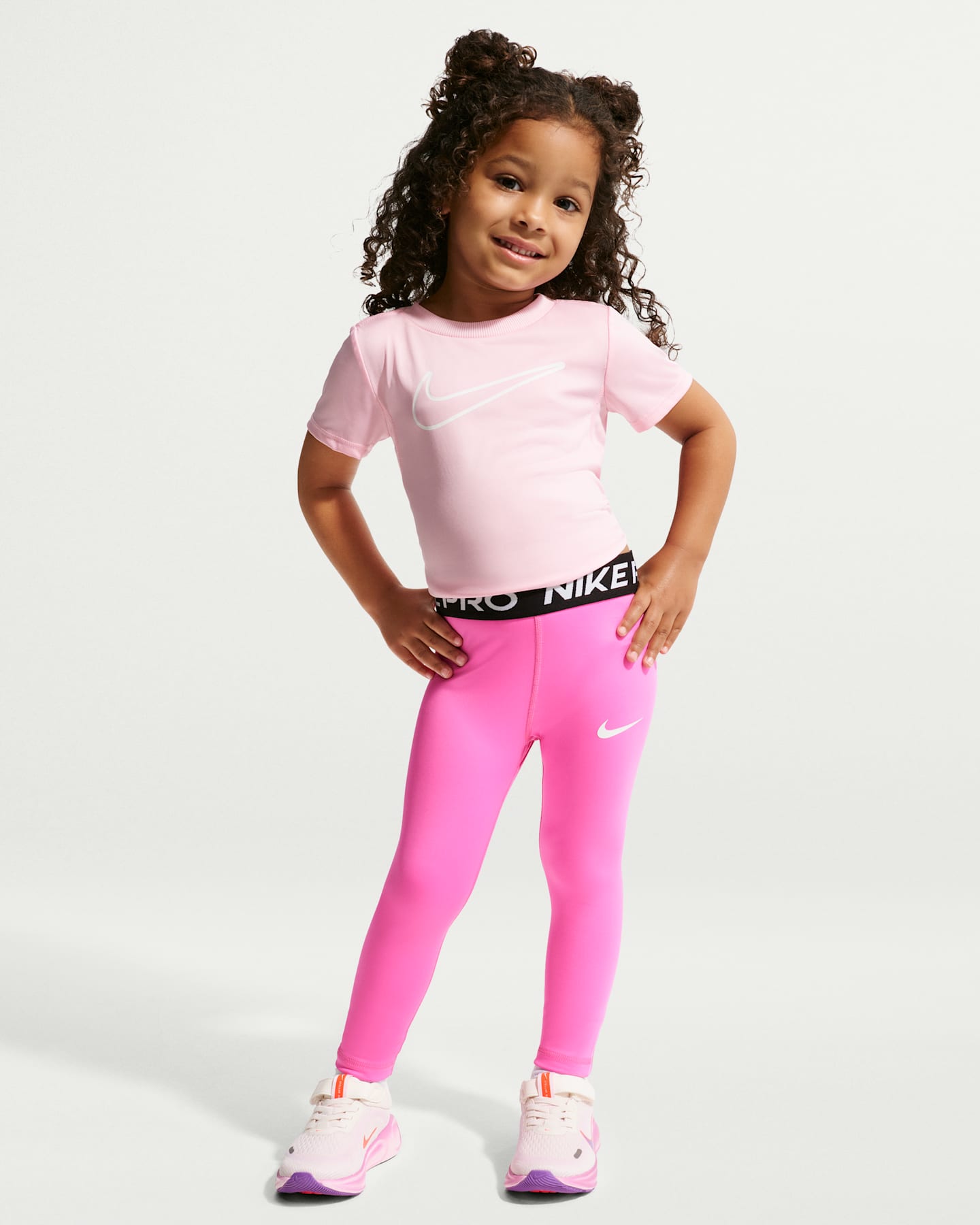 Детские леггинсы Nike Pro Toddler Dri-FIT Leggings — фото 6