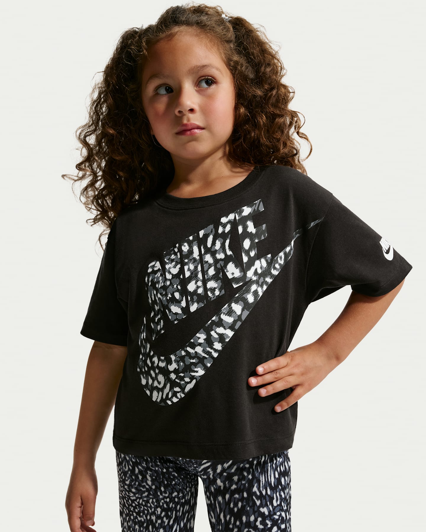 Детские футболки Nike Little Kids' Animal Print Tee — фото 6