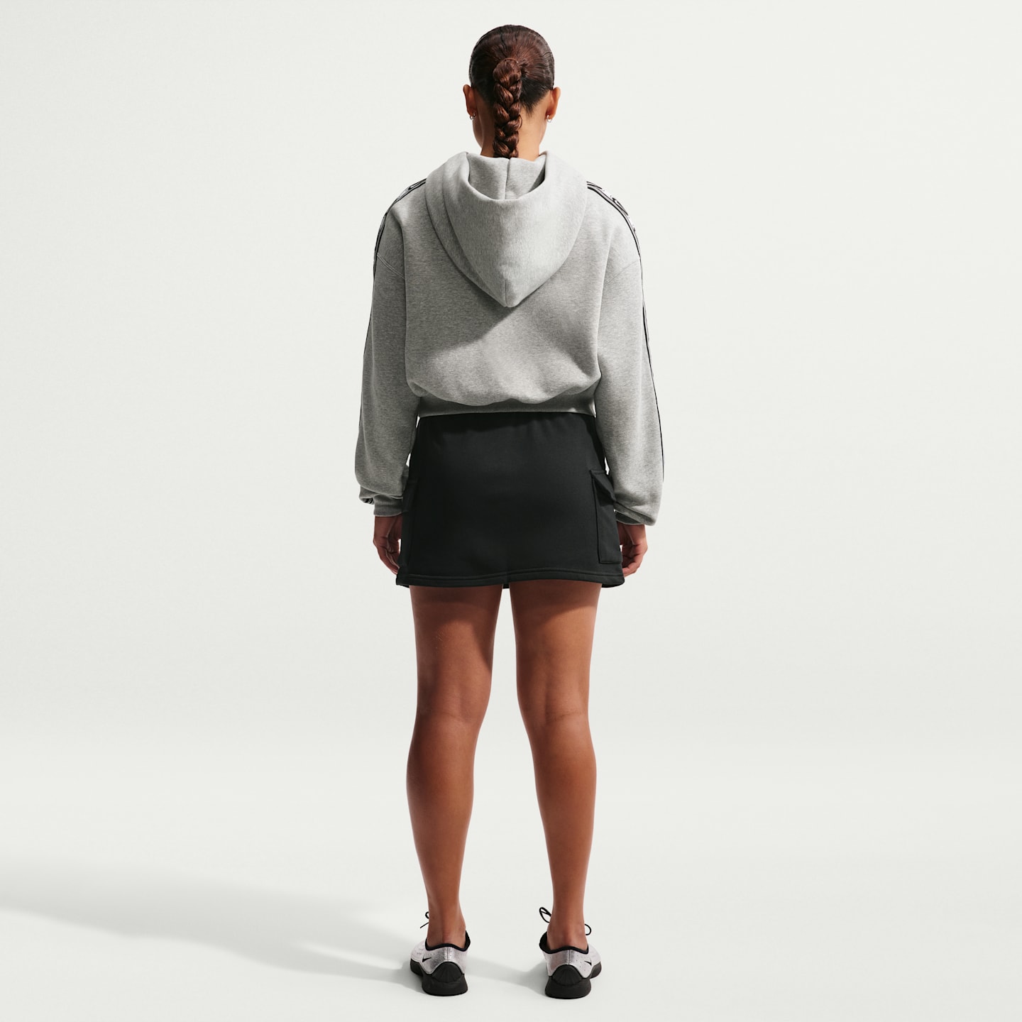 Женские кроссовки Nike Sportswear Phoenix Fleece Women's Mid-Rise Cargo Miniskirt — фото 5