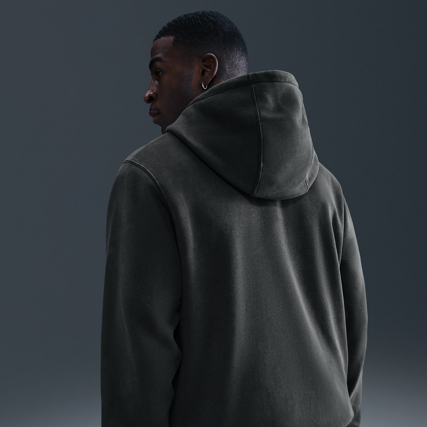 Мужские худи Nike Sportswear Club Men's Washed Fleece — фото 2