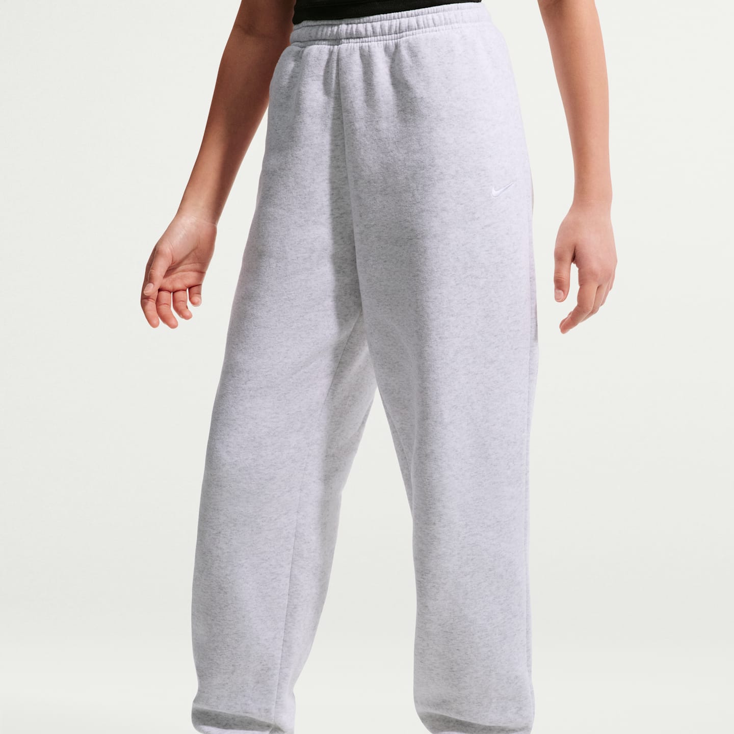 Детские брюки Nike Sportswear Studio Fleece Girls' Loose Pants — фото 2