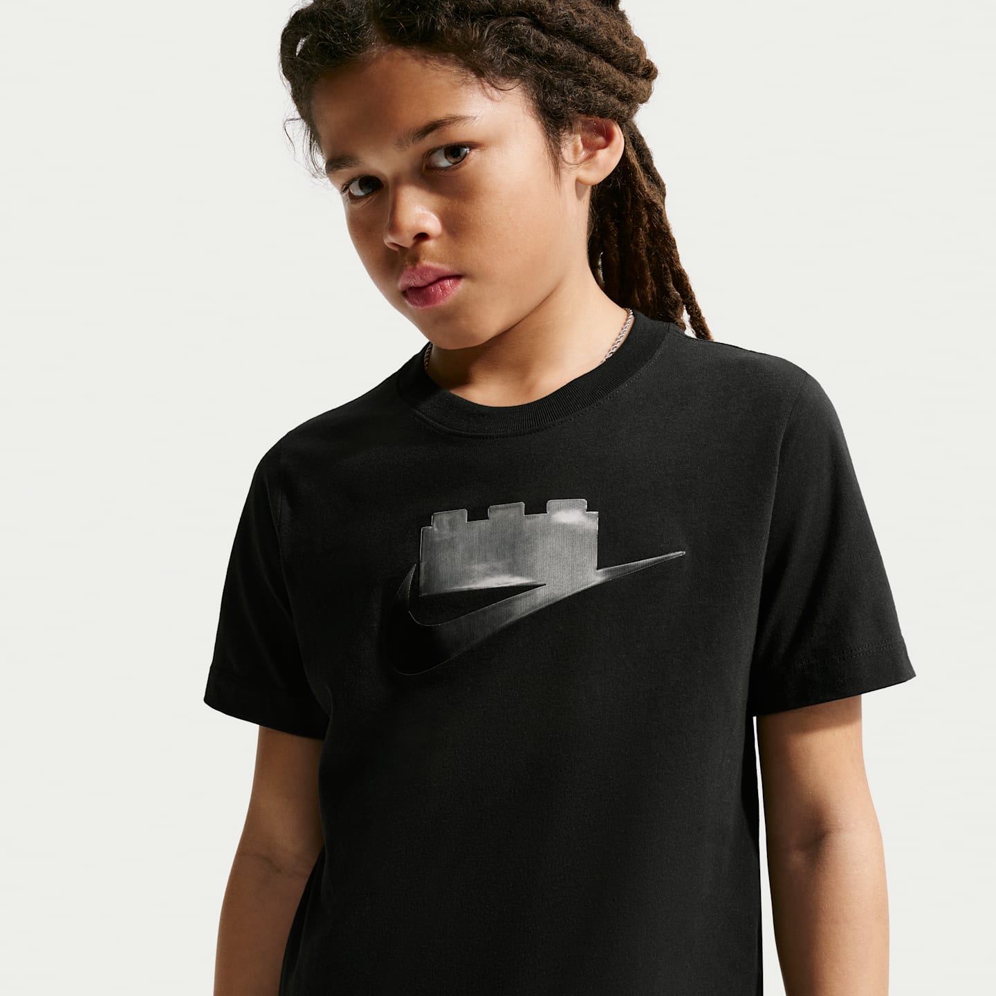 Детские футболки Nike x LEGO® Collection Big Kids' T-Shirt — фото 3