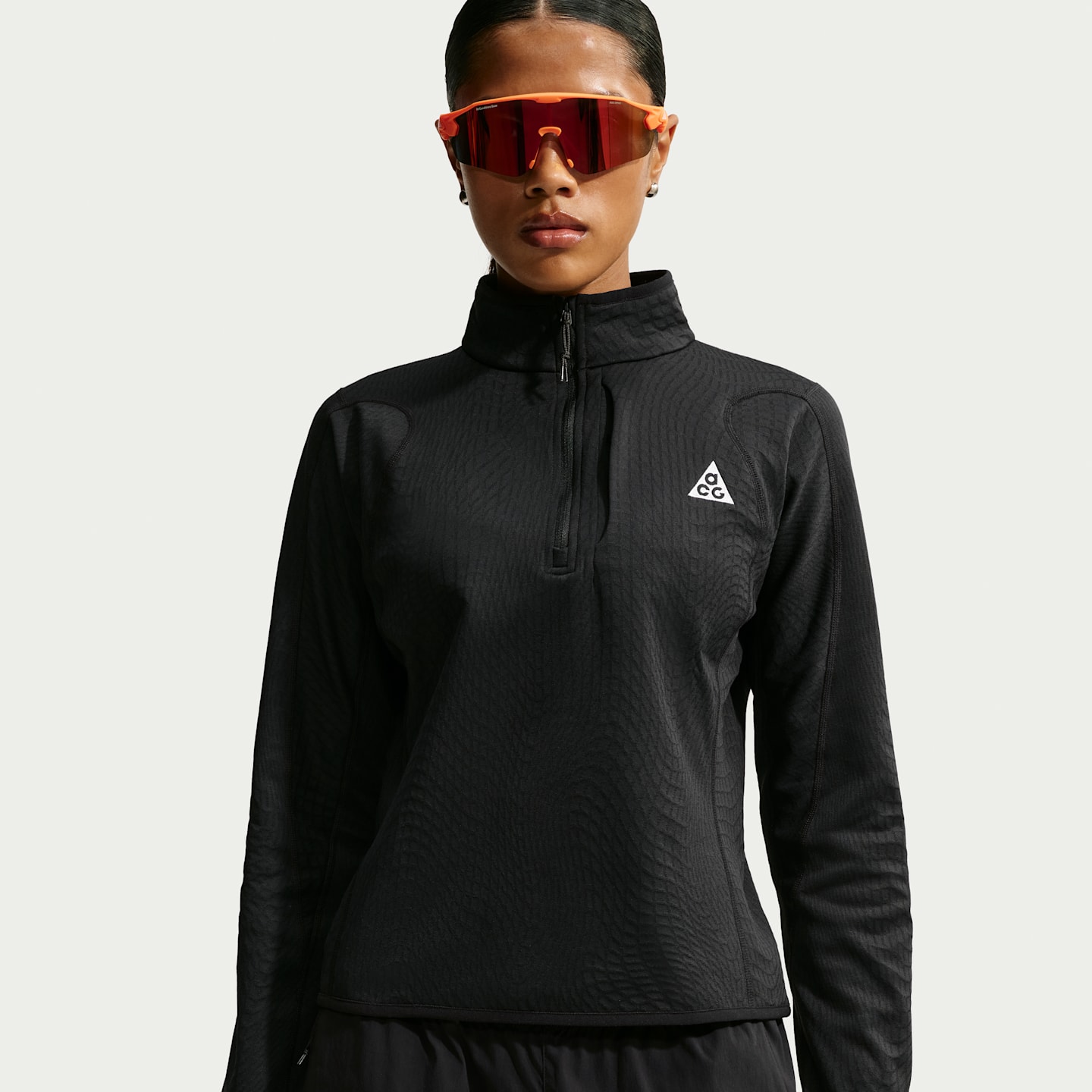 Женские свитеры Nike ACG "Wolf Grid" Women's Therma-FIT 1/2-Zip Hiking Top — фото 1