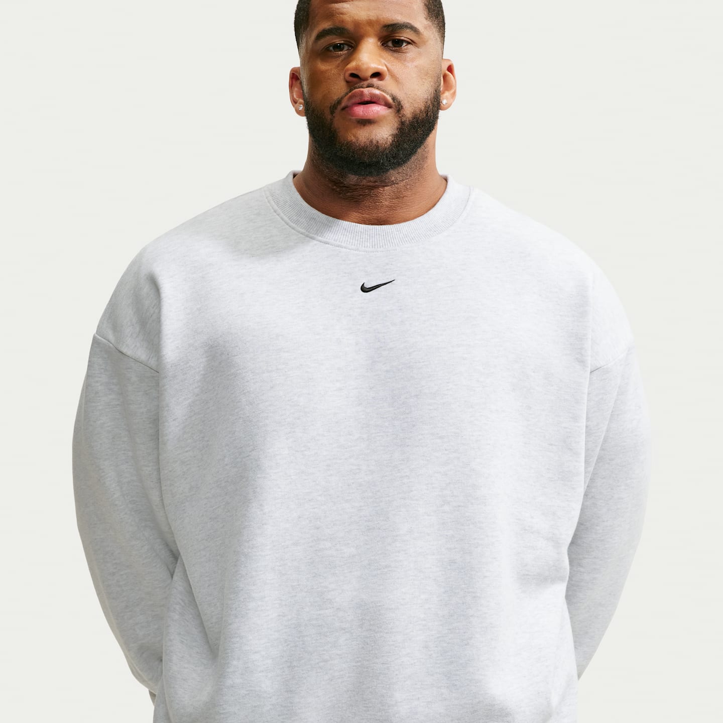 Мужские худи Nike Solo Fleece Men's Crew-Neck Sweatshirt — фото 6
