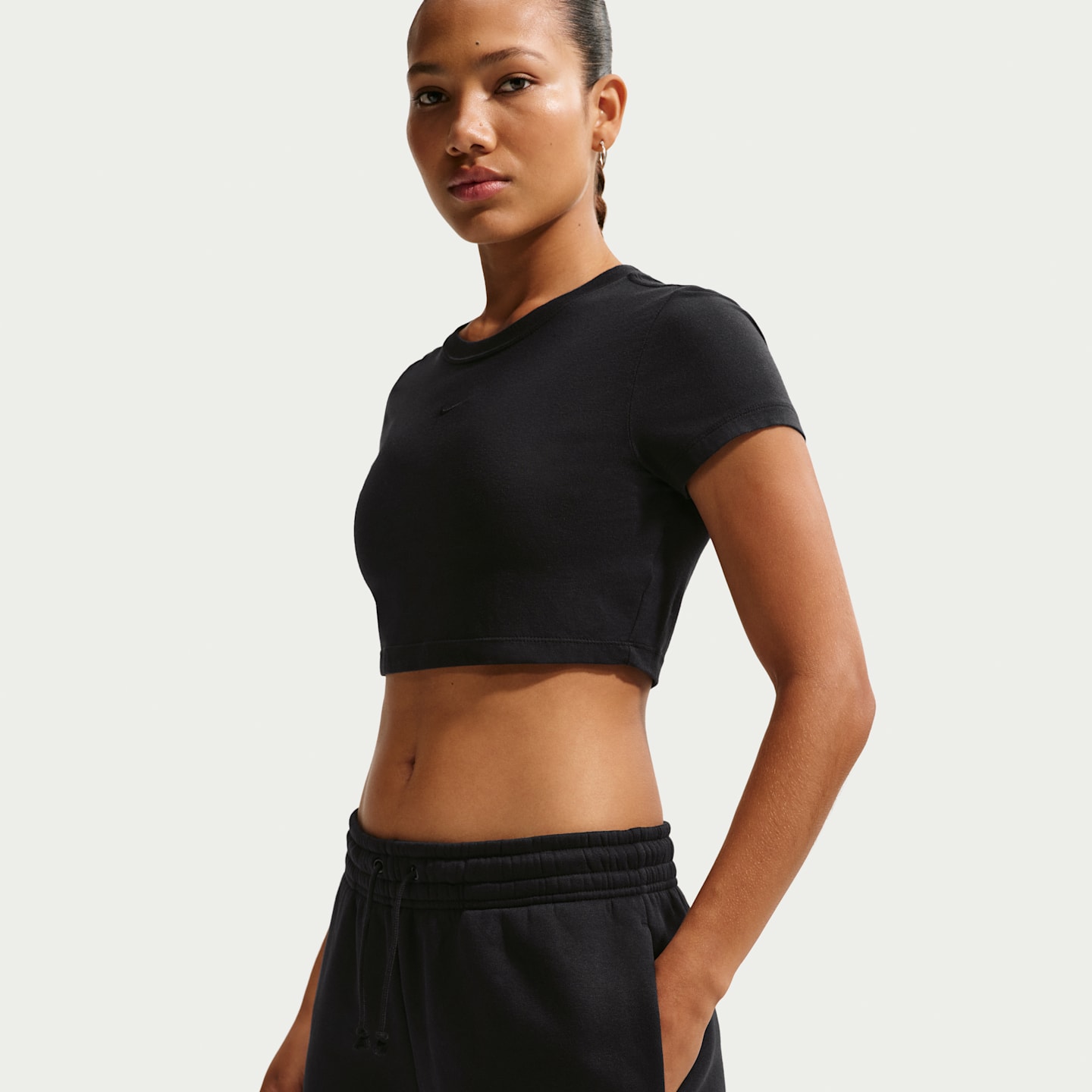 Женские шорты Nike Sportswear Phoenix Fleece Women's Mid-Rise 4" Shorts — фото 2