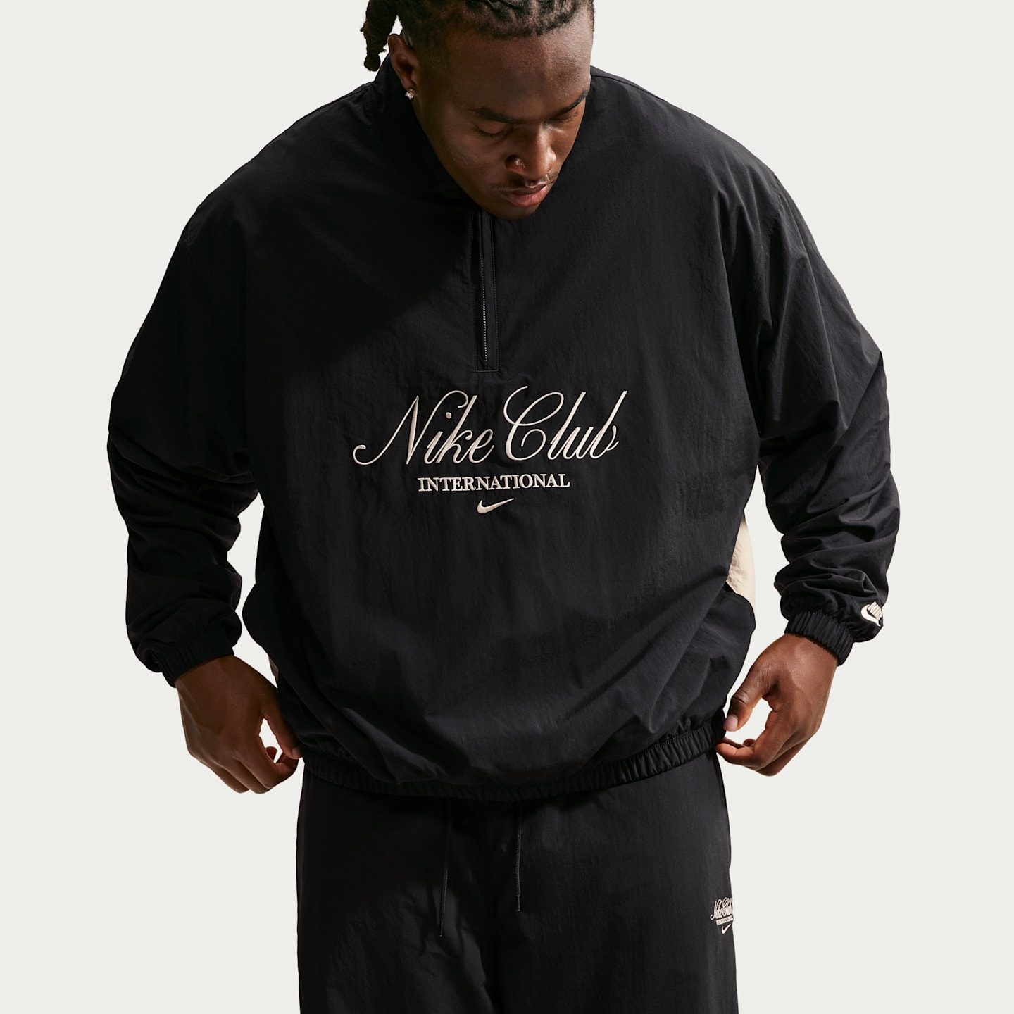 Мужские куртки Nike Sportswear Club Men's 1/2 Zip Jacket — фото 6
