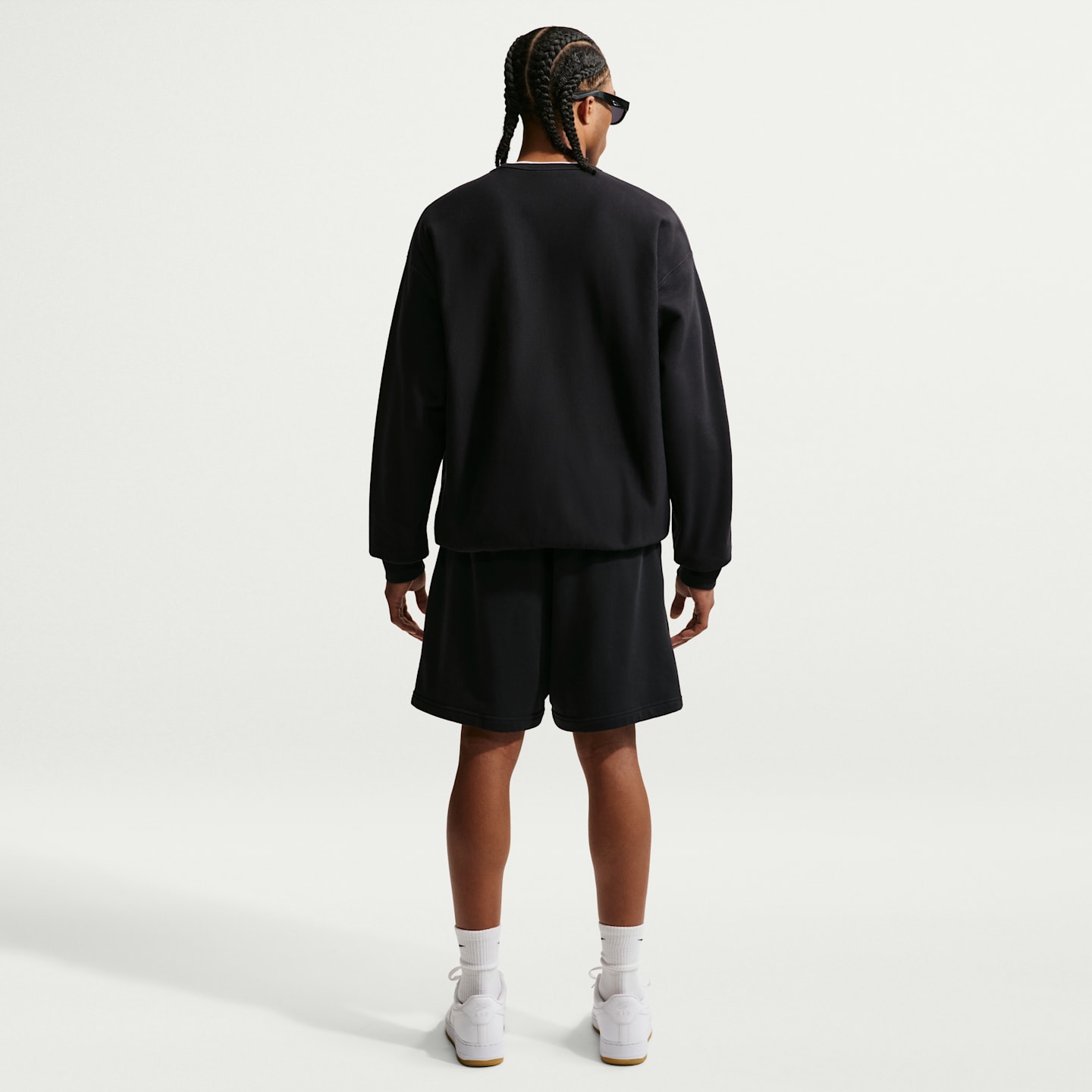 Мужские свитеры Nike Solo Swoosh Men's Fleece Crew — фото 5