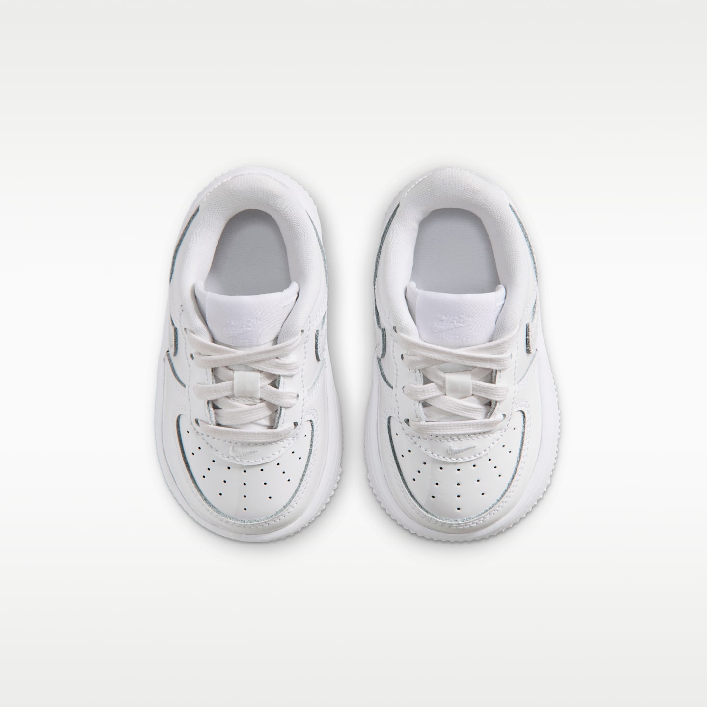 Детские кроссовки Nike Force 1 Low Patent Leather Baby/Toddler Shoes — фото 4