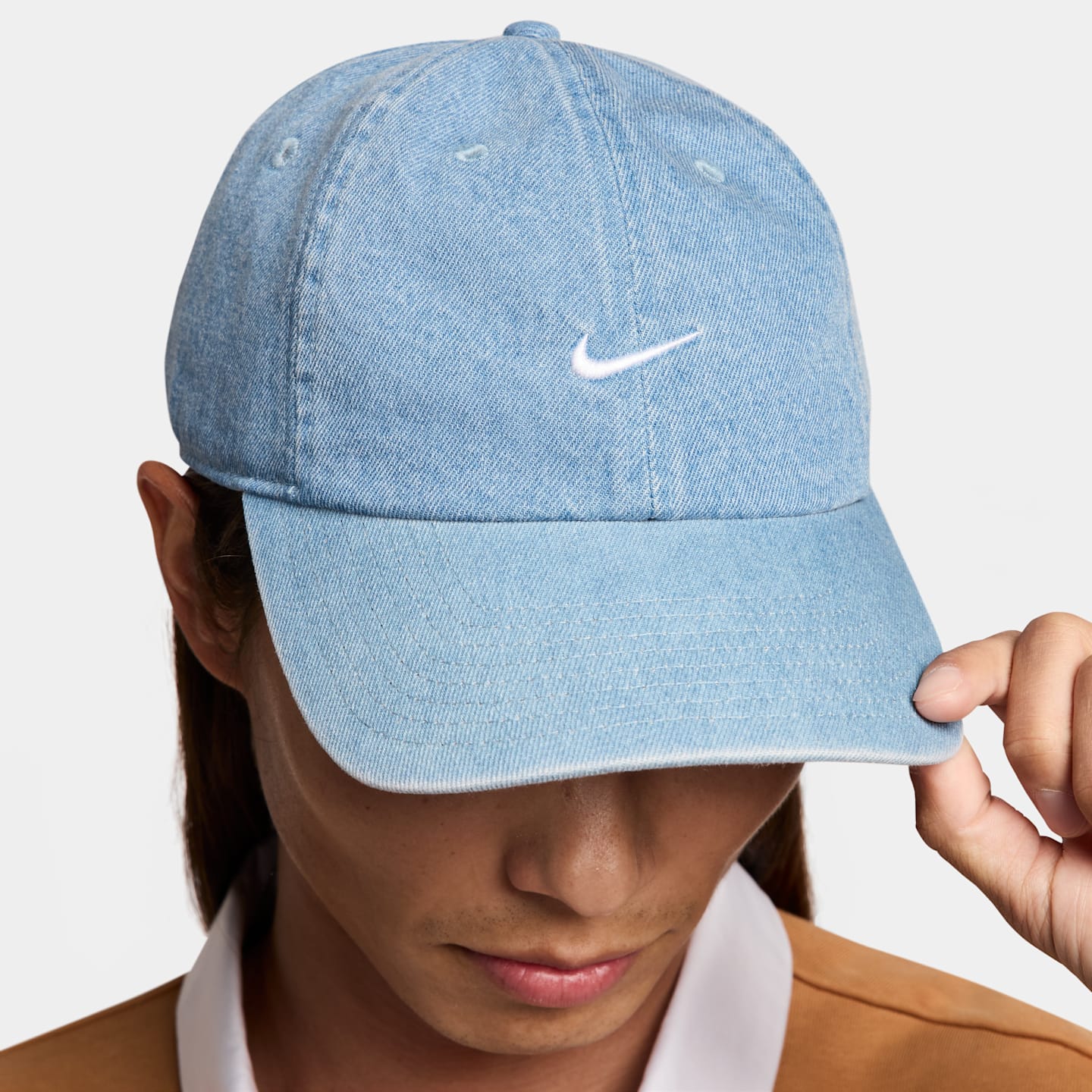 Мужские кепки Nike Club Unstructured Denim — фото 6