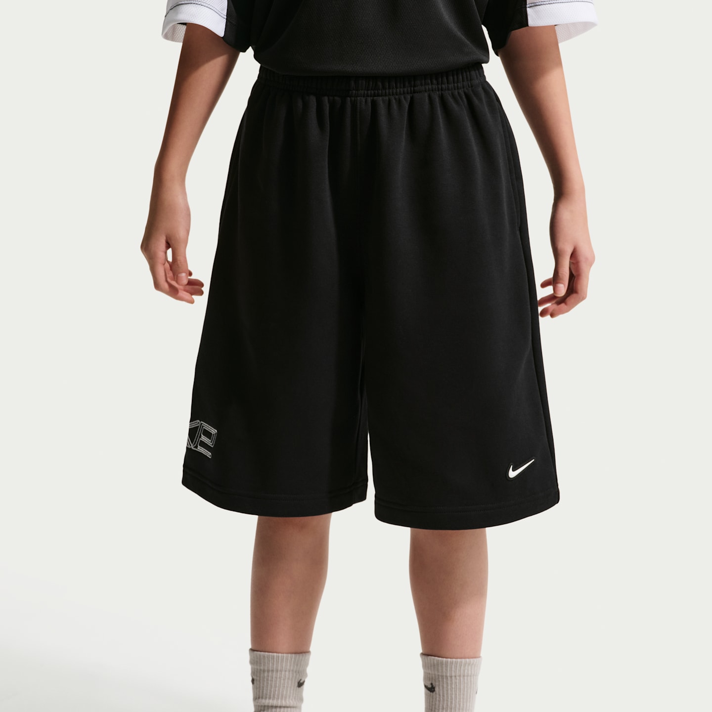 Детские шорты Nike Sportswear Girls' French Terry Shorts — фото 2
