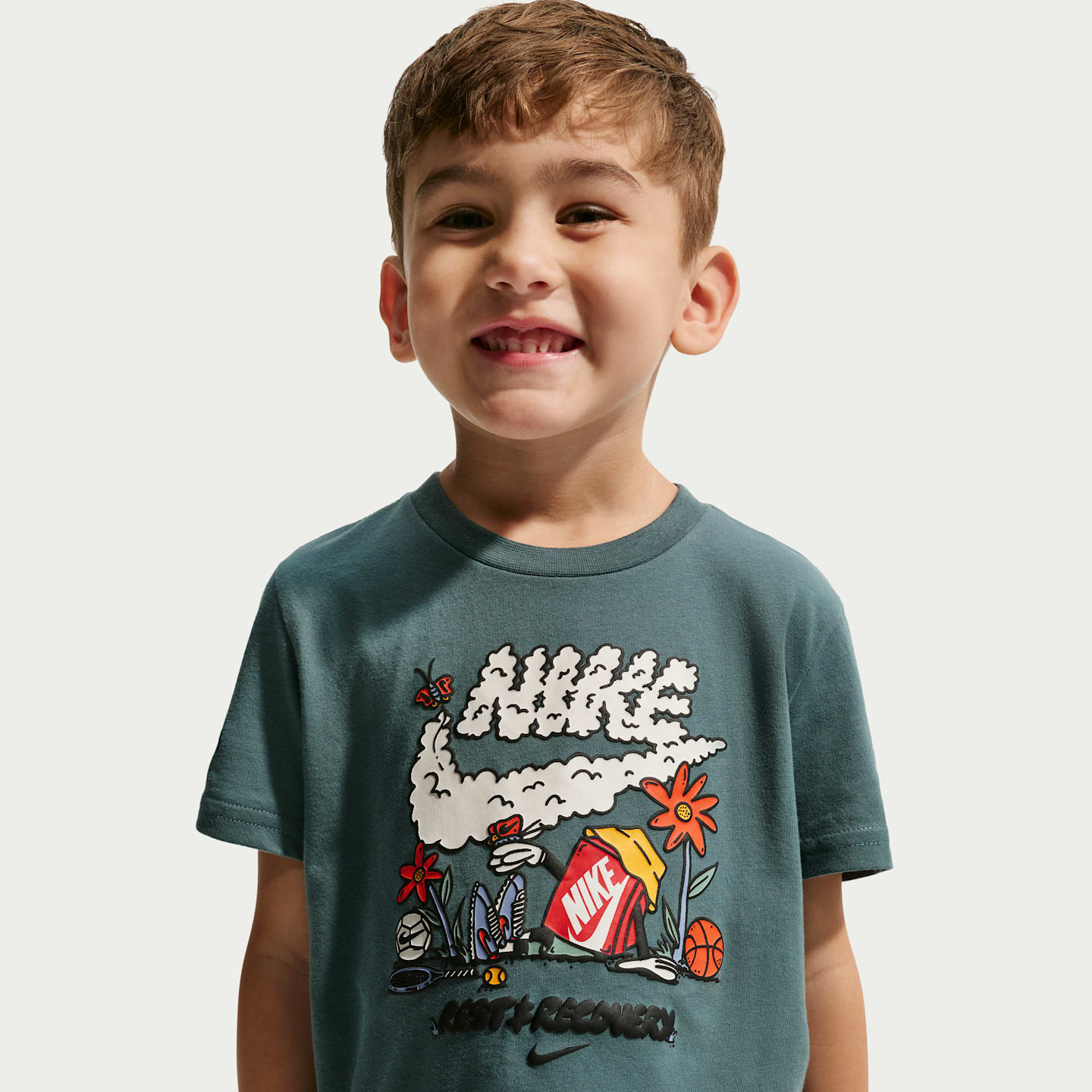 Детские футболки Nike Toddler "Rest And Recovery" T-Shirt — фото 1