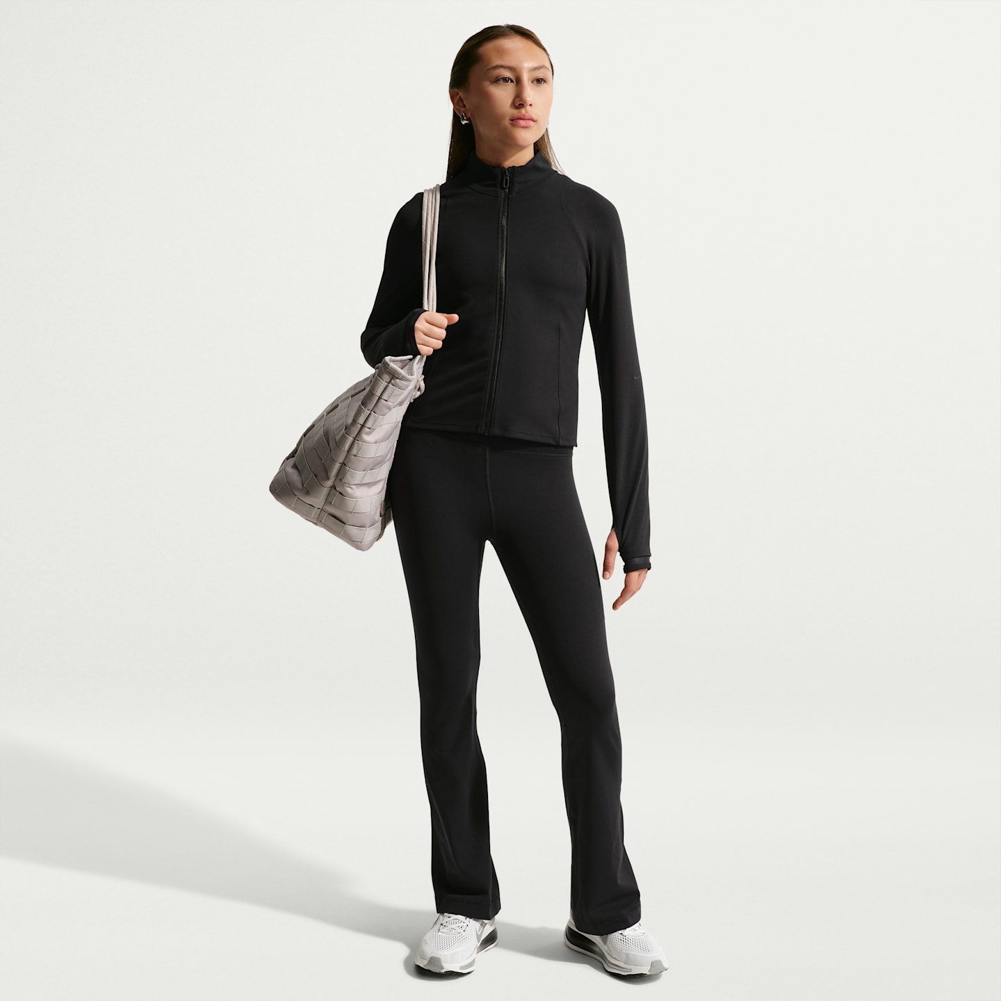 Детские леггинсы Nike Mavn Girls' High-Waisted Leggings — фото 1
