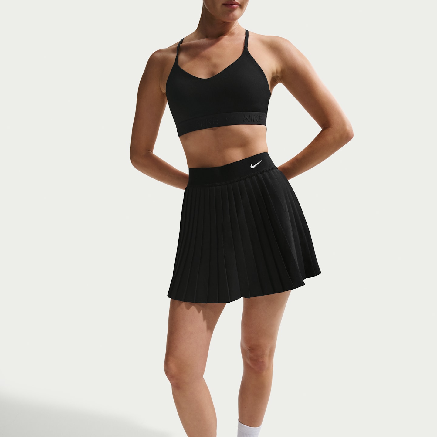 Женские юбки Nike Victory Women's Dri-FIT High-Waisted Tennis Skirt — фото 2