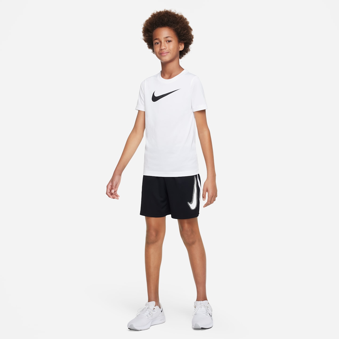 Детские шорты Nike Multi Big Kids' (Boys') Dri-FIT Graphic Training Shorts — фото 6