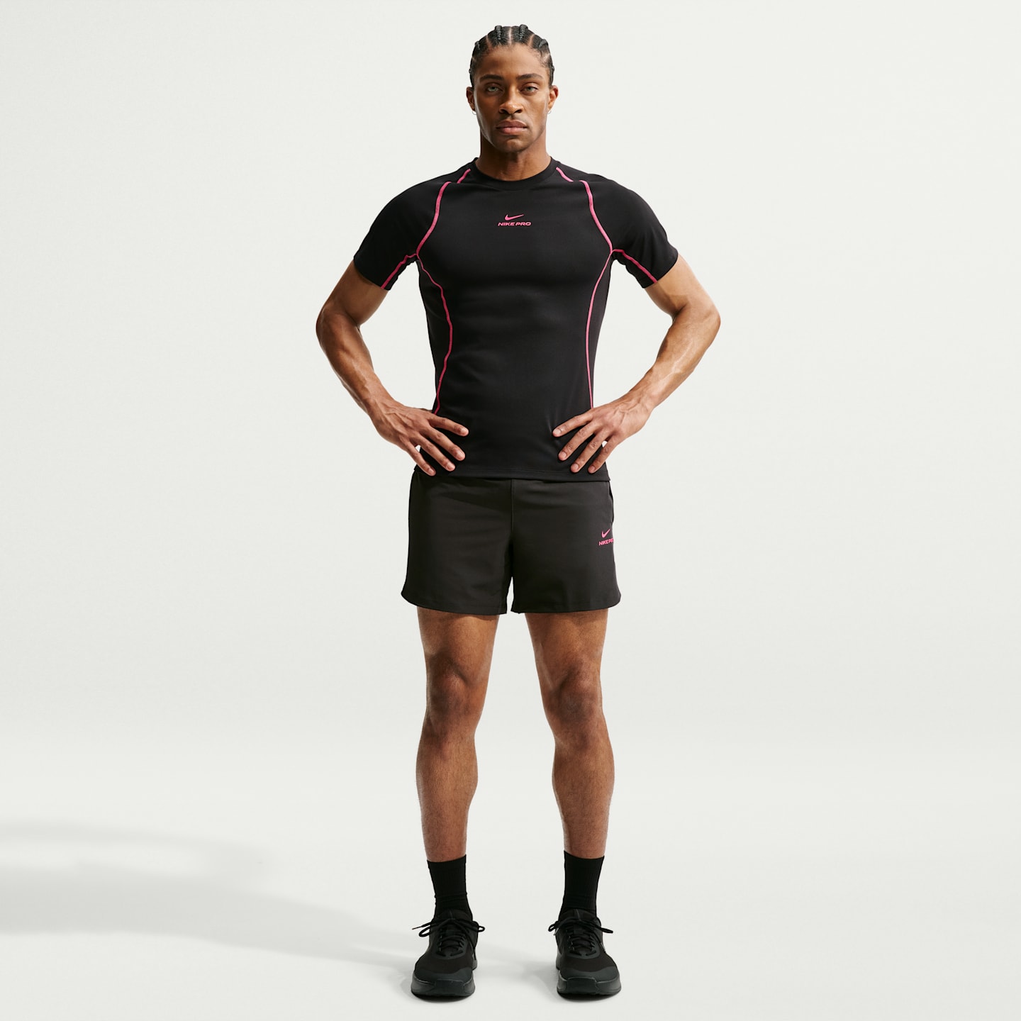 Мужские шорты Nike Pro Training Men's Dri-FIT 6" Shorts — фото 1