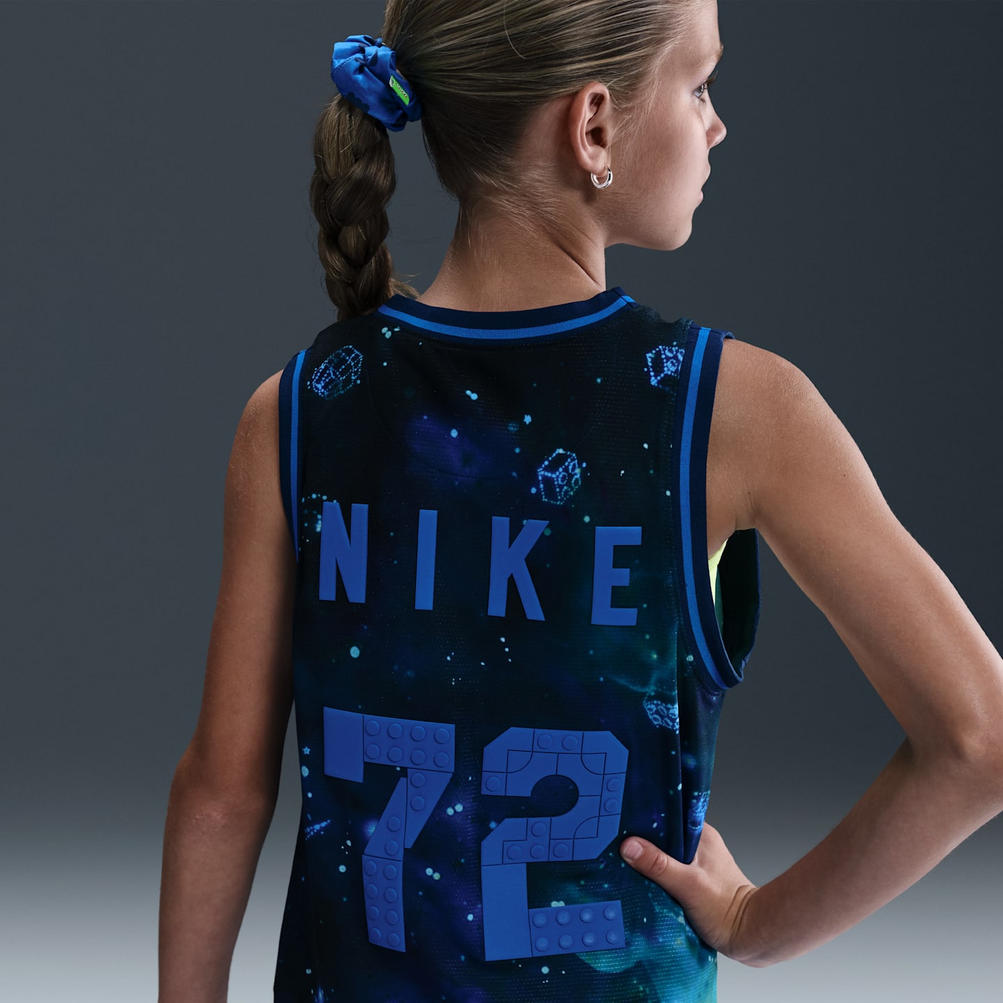Детские кроссовки Nike x LEGO® Collection Big Kids' Dri-FIT Jersey — фото 4