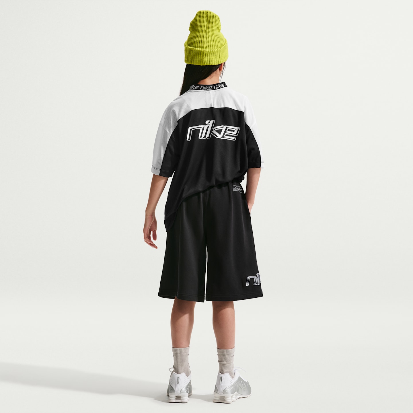Детские шорты Nike Sportswear Girls' French Terry Shorts — фото 5