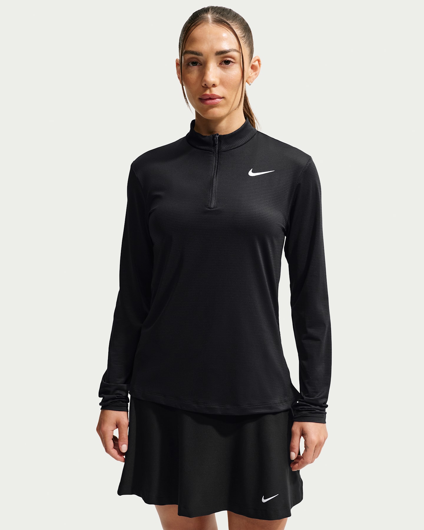 Женские свитеры Nike Victory Women's Dri-FIT 1/4-Zip Golf Top — фото 6