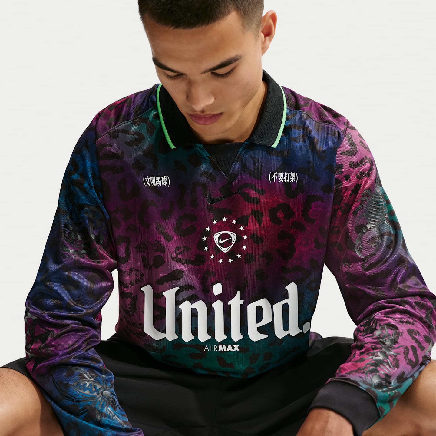 Мужские топы Nike Mad 90 Pack "Tiempo" Men's Long-Sleeve Jersey — фото 3