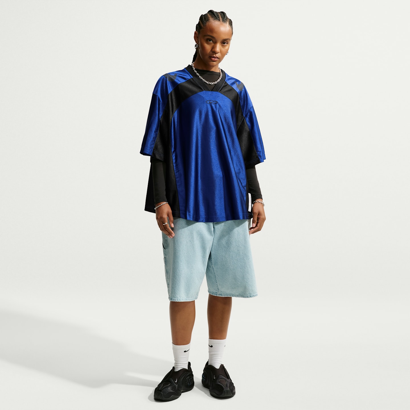 Женские кроссовки Nike Sportswear Women's Oversized Jersey (Plus Size) — фото 4
