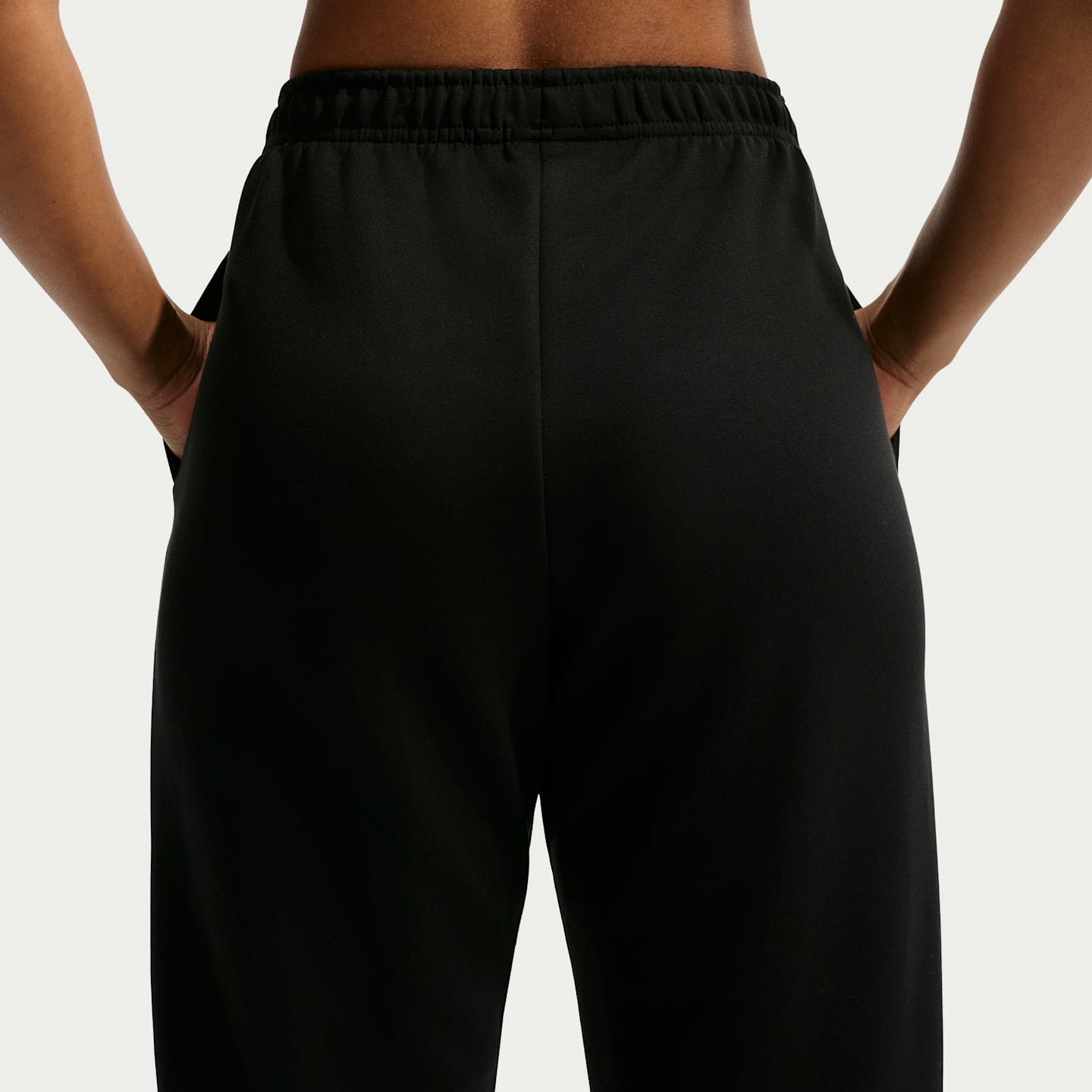 Женские брюки Nike Studio Fleece Sport Women's Dri-FIT Mid-Rise Pants — фото 3