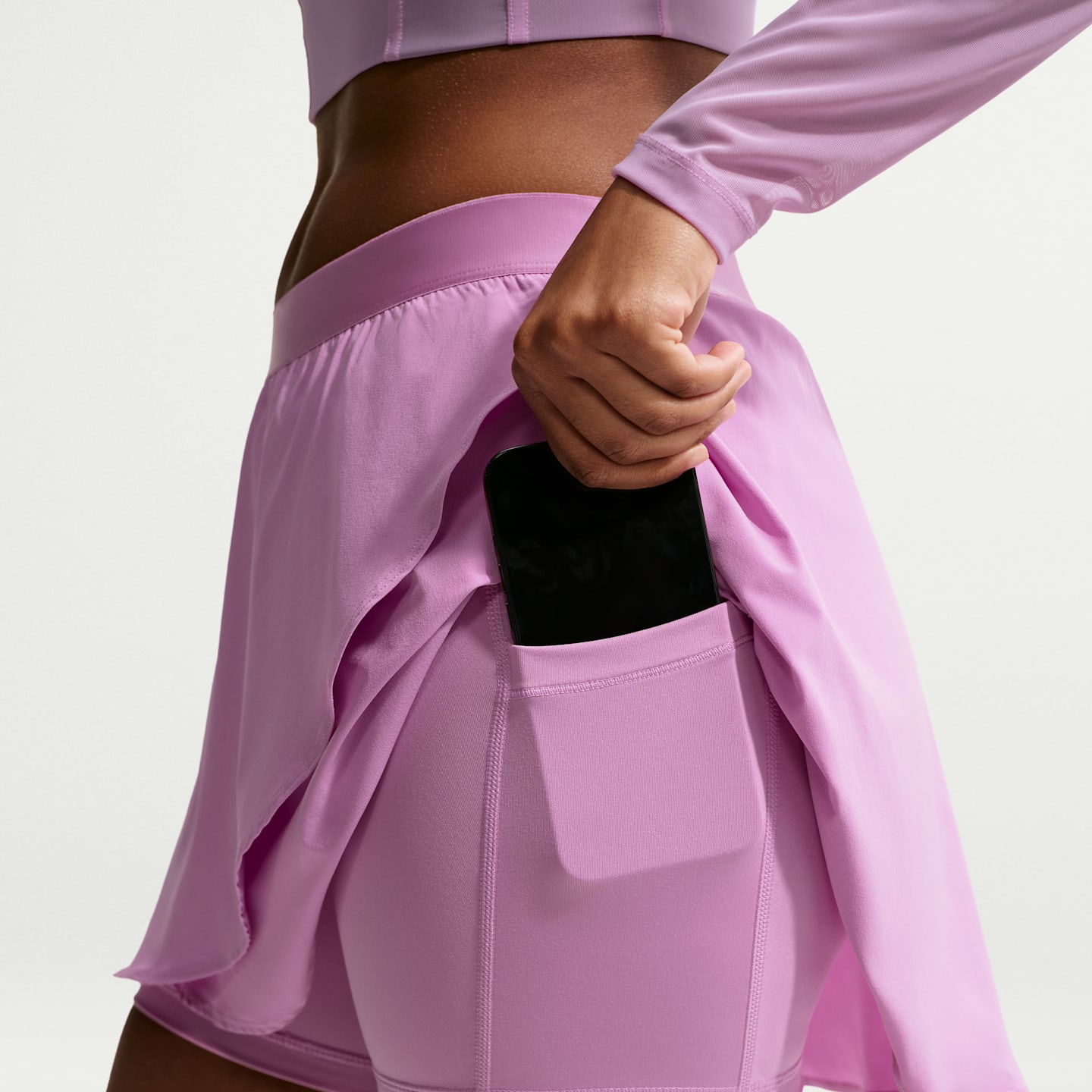 NikeCourt Slam Women's Dri-FIT High-Waisted Tennis Skirt — фото 7