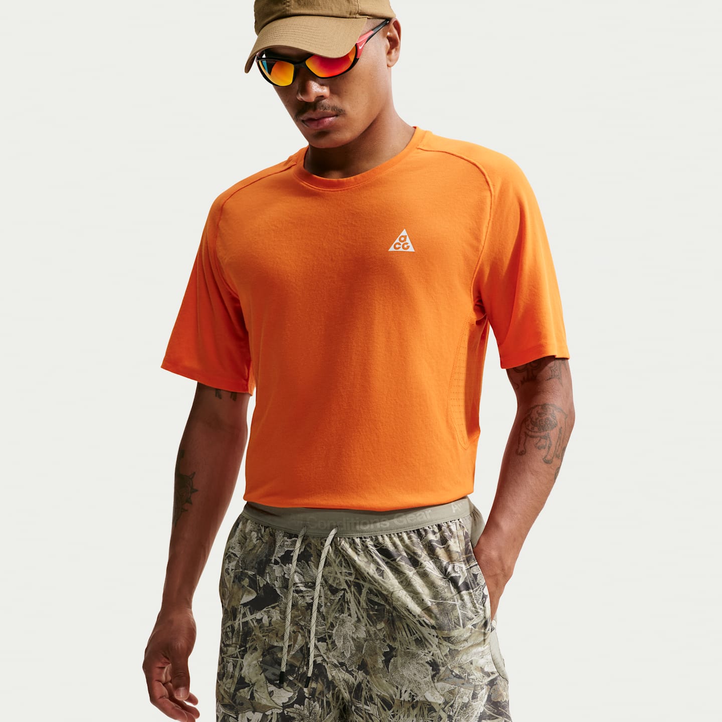 Мужские шорты Nike ACG "Chamo Camo" Men's 6" Brief-Lined Trail Running Shorts — фото 2