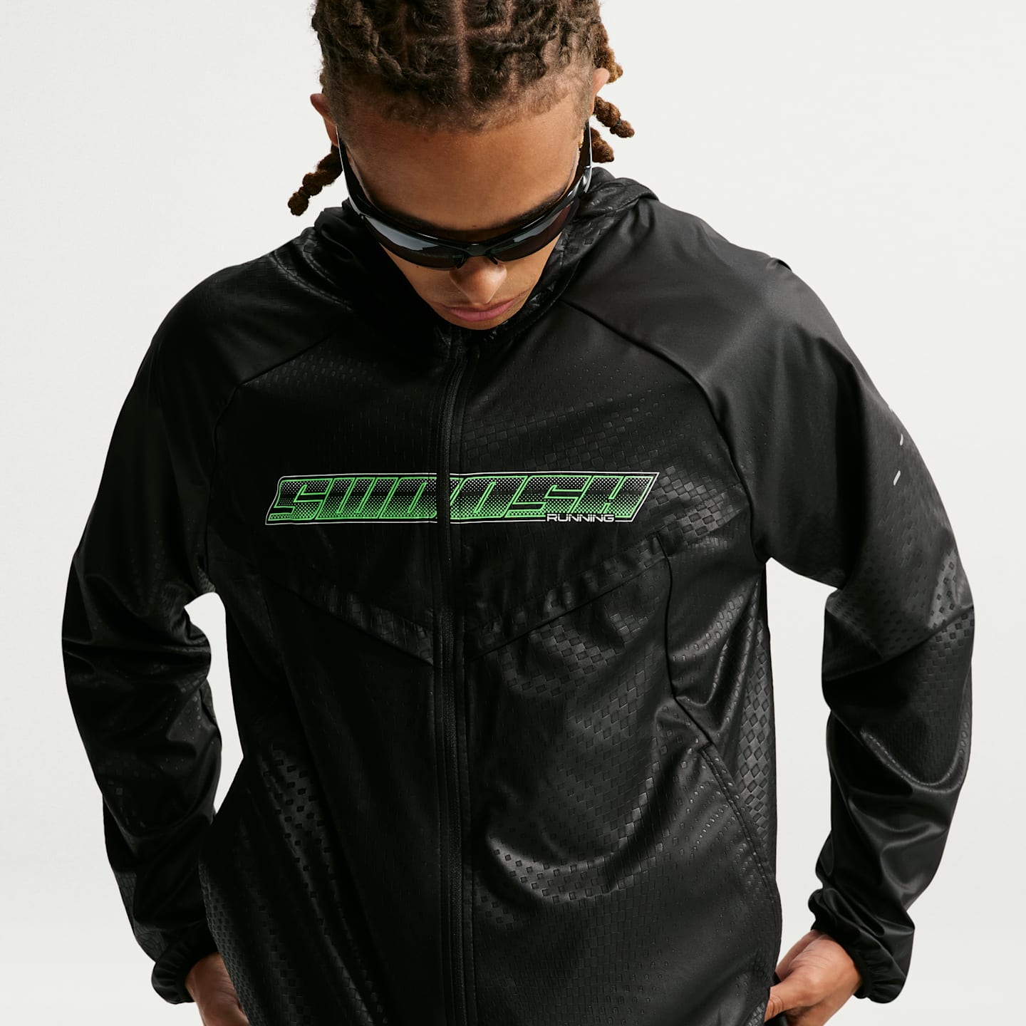 Мужские куртки Nike Stride Men's Dri-FIT Running Jacket — фото 1