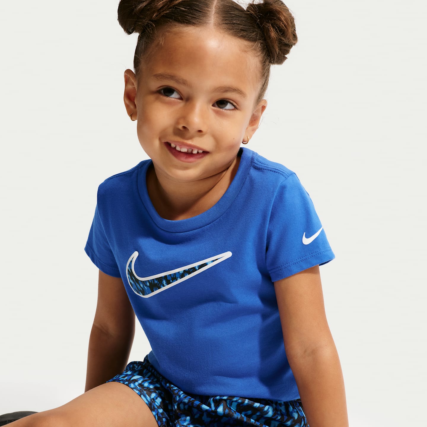 Детские шорты Nike Toddler Dri-FIT Printed 2-Piece Tempo Shorts Set — фото 6