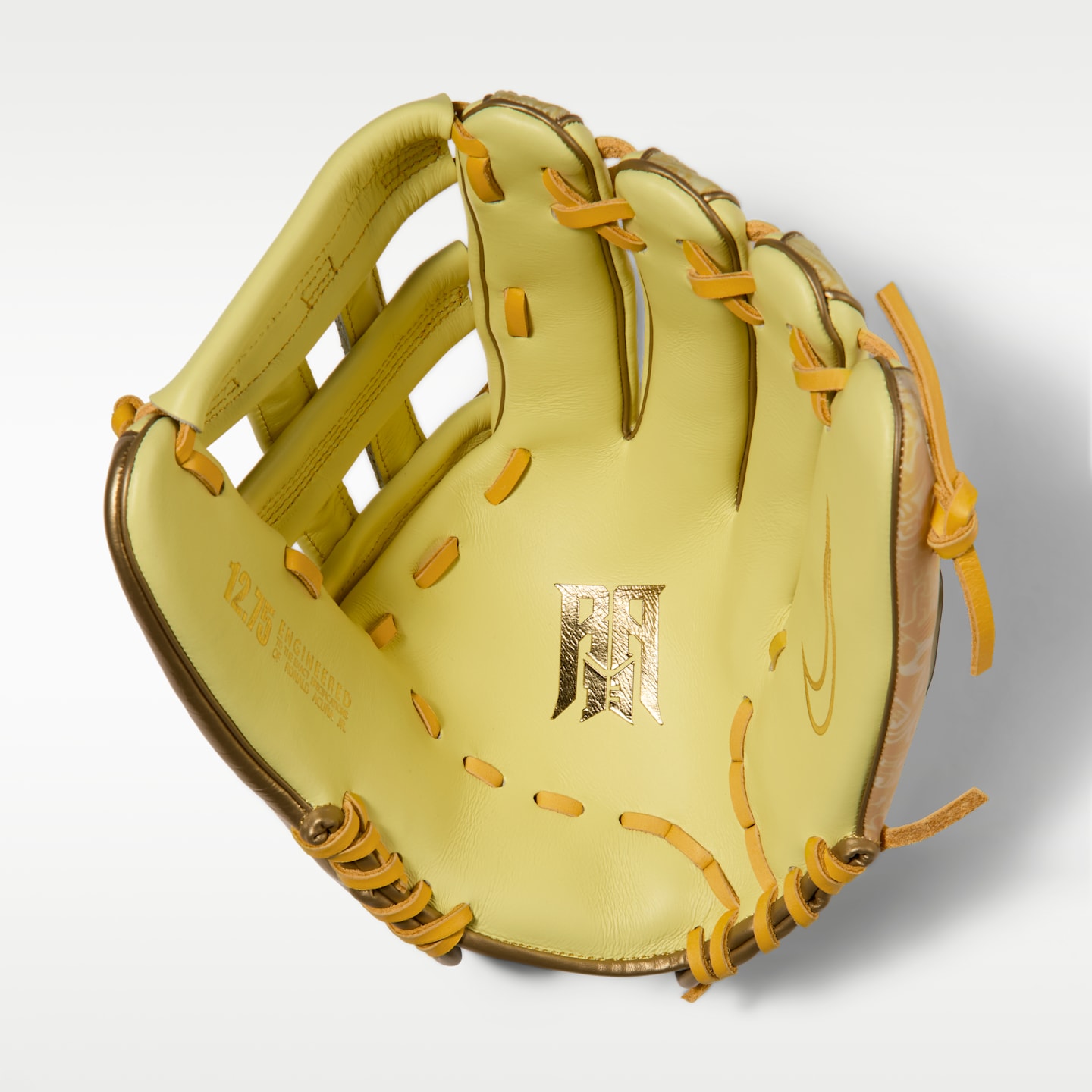 Мужские перчатки Nike Vapor Elite "Ronald Acuña Jr." Baseball H-Web Fielding Glove (Right-Hand Throw) — фото 3