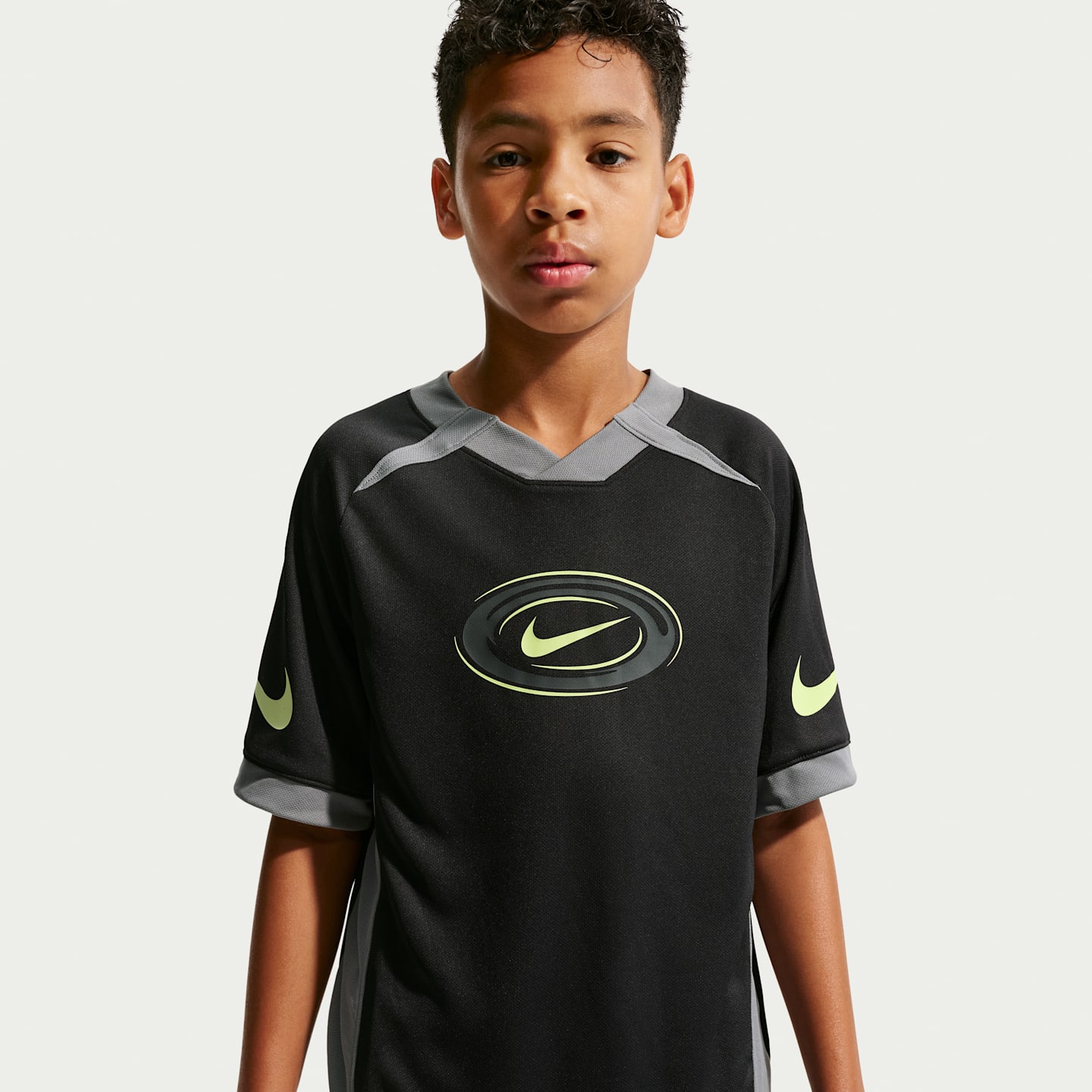Детские топы Nike Multi Big Kids' (Boys') Dri-FIT Short-Sleeve Top — фото 1