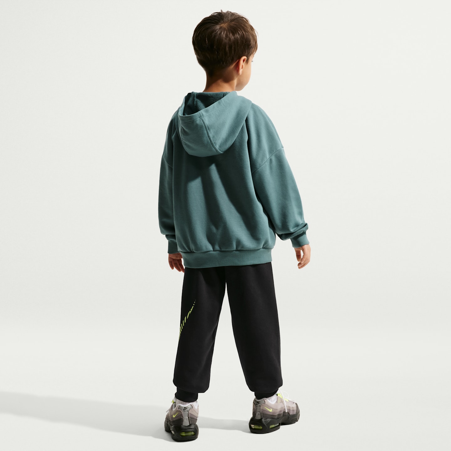 Детские свитеры Nike Sportswear In The Zone Little Kids' 2-Piece Oversized French Terry Pullover Set — фото 7