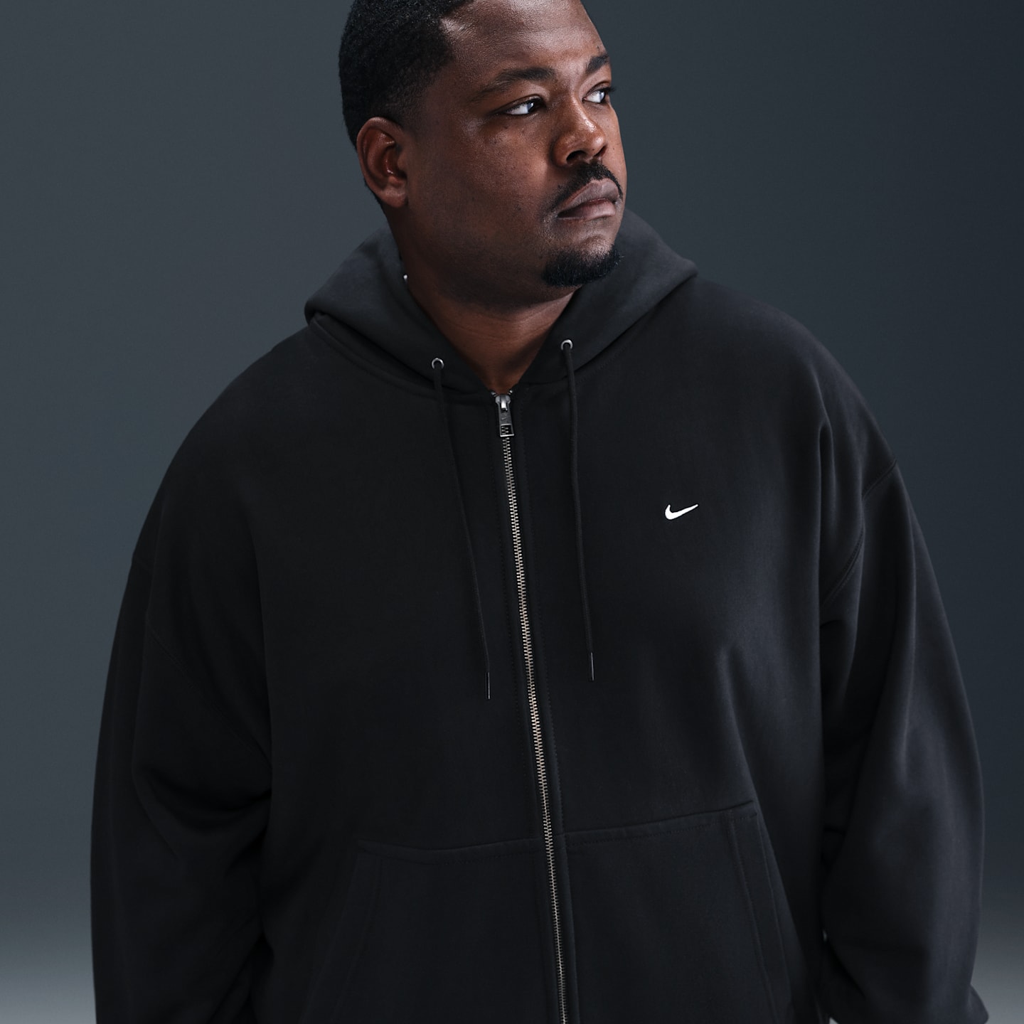 Мужские худи Nike Solo Swoosh Men's Full-Zip Fleece — фото 6