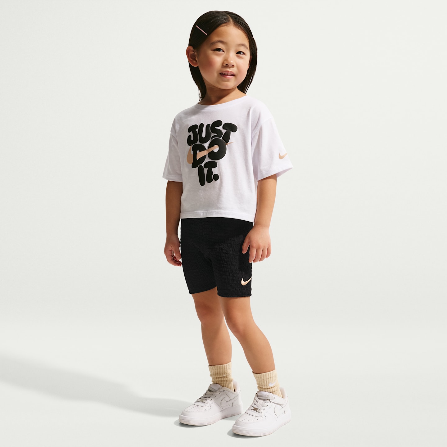 Детские шорты Nike Bold Play Toddler 2-Piece Bike Shorts Set — фото 1