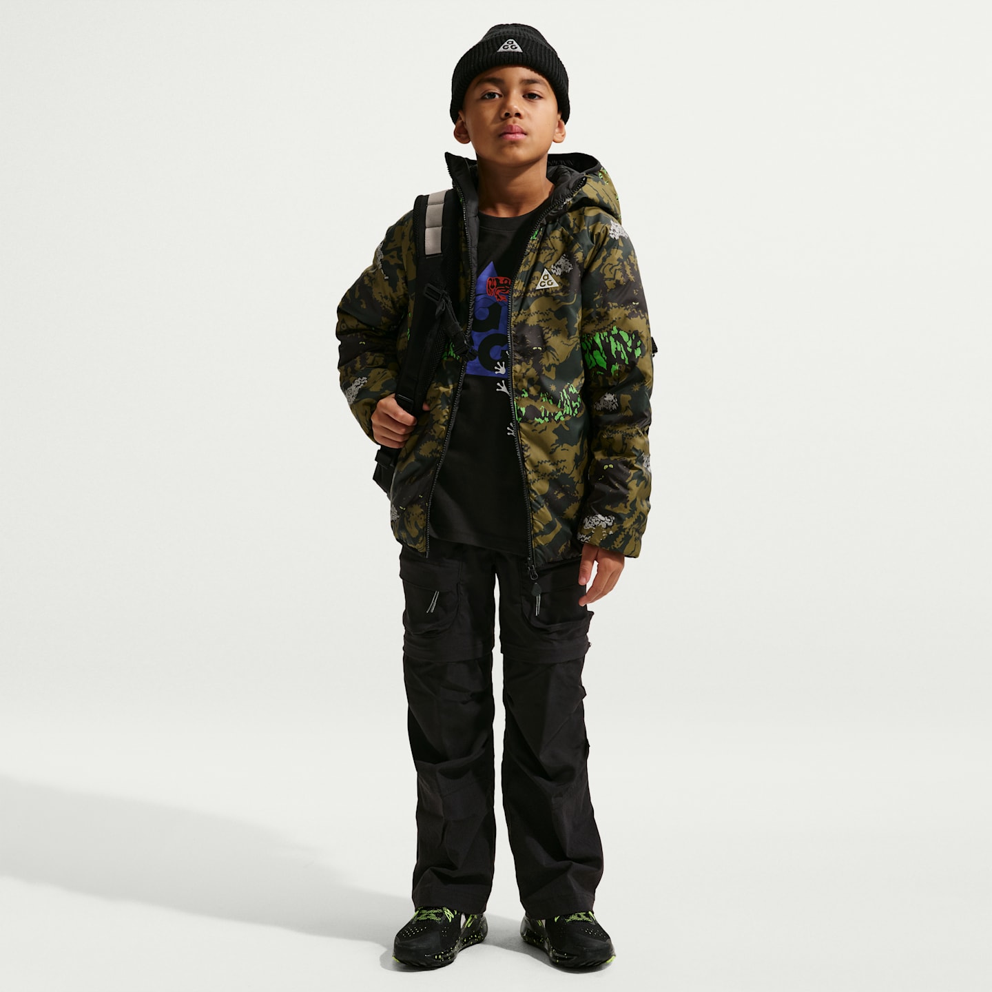Детские куртки Nike ACG "Lava Flow" Big Kids' Therma-FIT ADV Jacket — фото 7