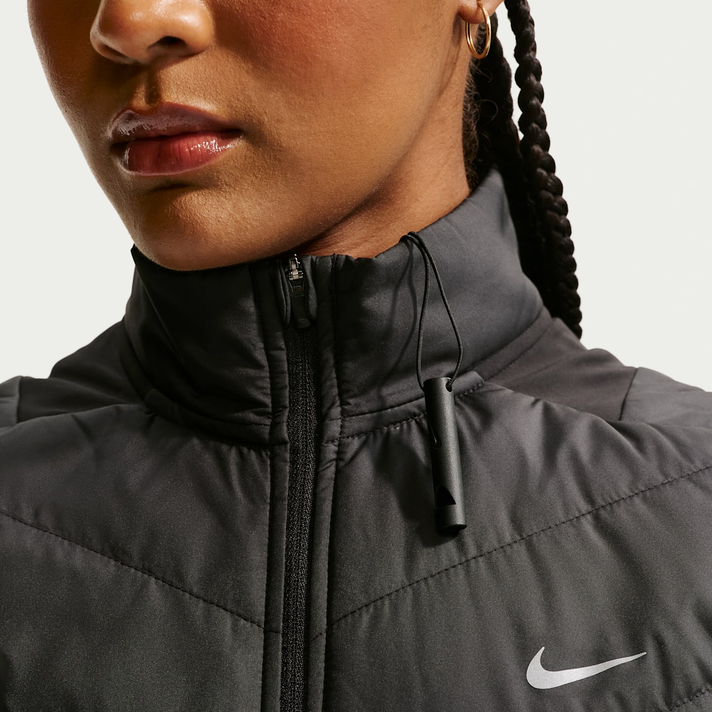 Женские жилеты Nike Swift Women's Therma-FIT Running Vest — фото 6