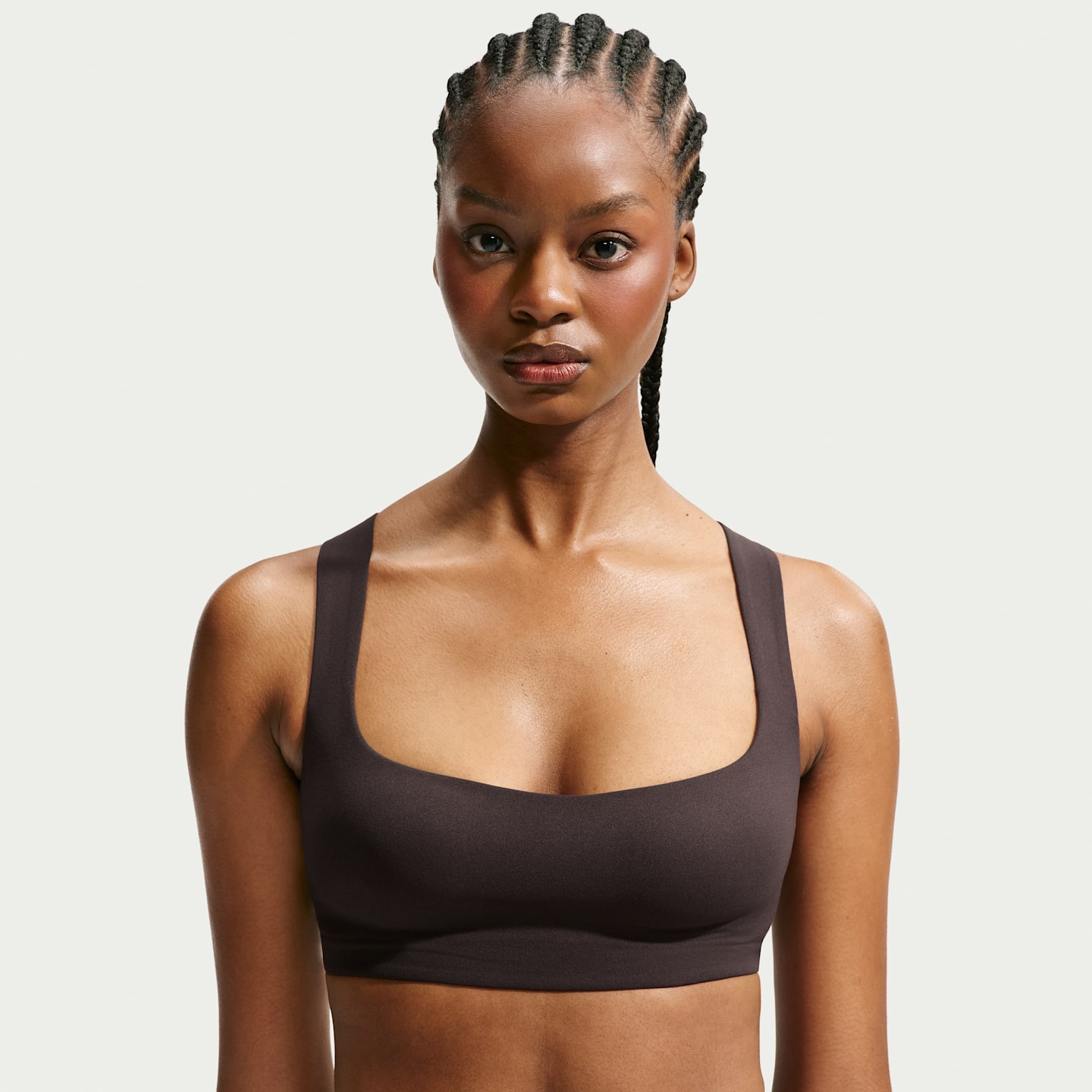 Женские спортивные бра Nike NikeSKIMS Studio Stretch Women's Square Neck Bra — фото 1