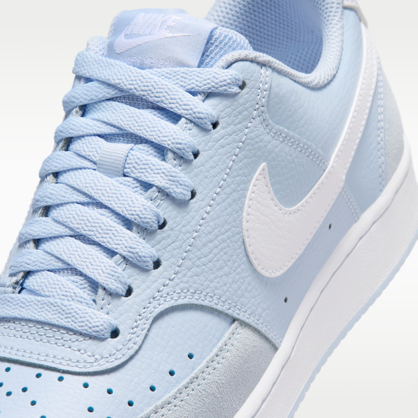 Женские кроссовки Nike Court Vision Low Suede Women's Shoes — фото 7